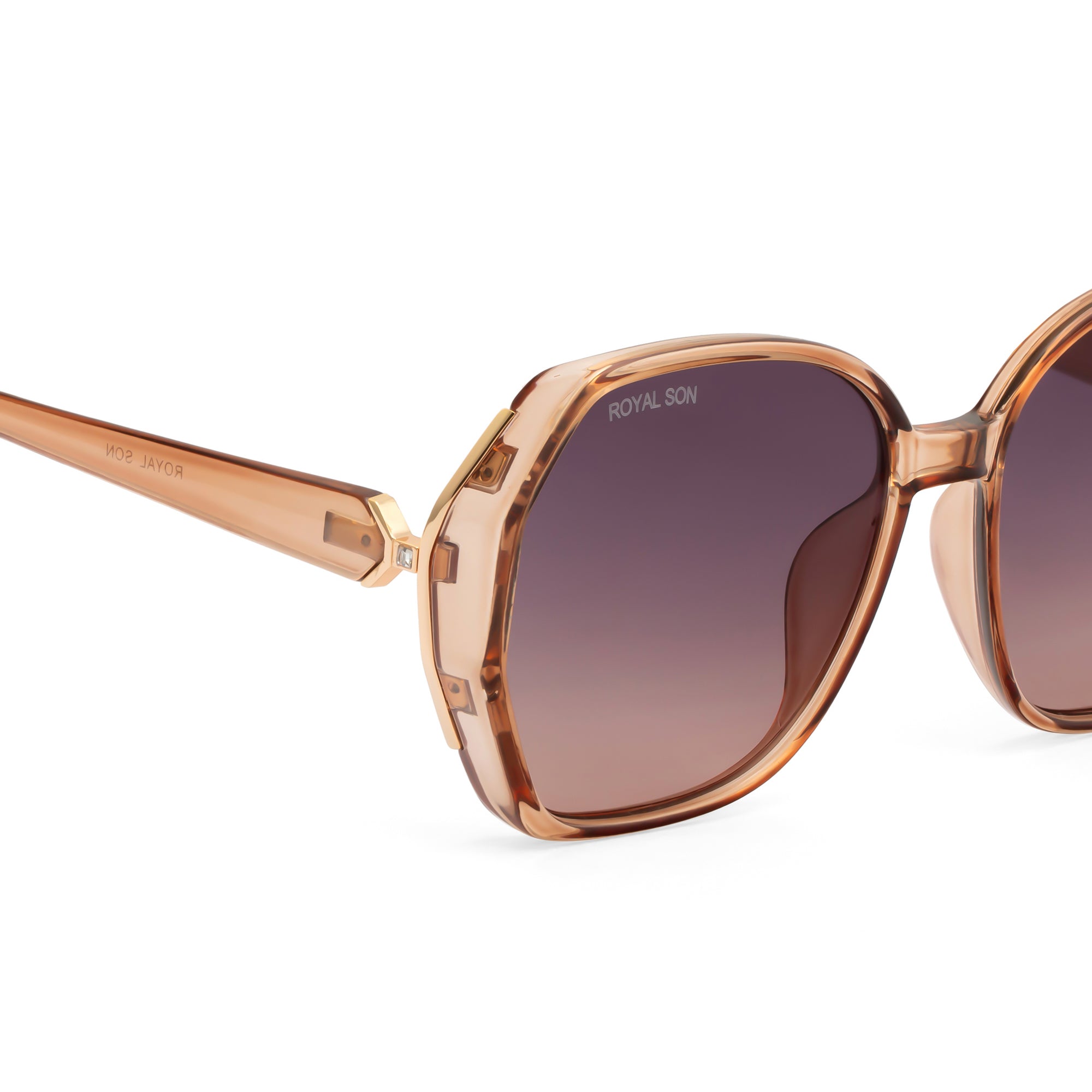 Royal Son Oversized Butterfly UV Protected Women Sunglasses - CHIWM00114-C3