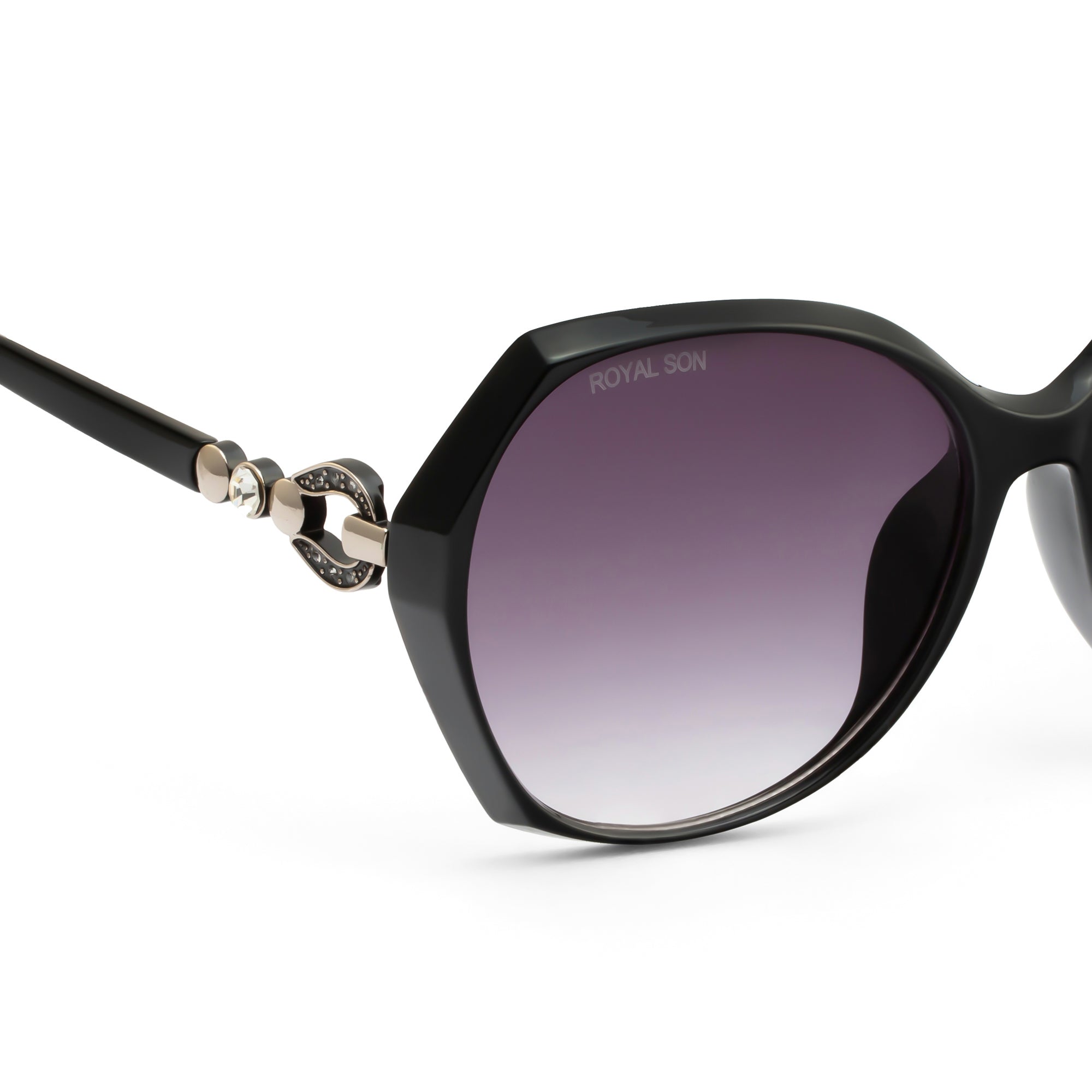 Royal Son Oversized Butterfly UV Protected Women Sunglasses - CHIWM00116-C1