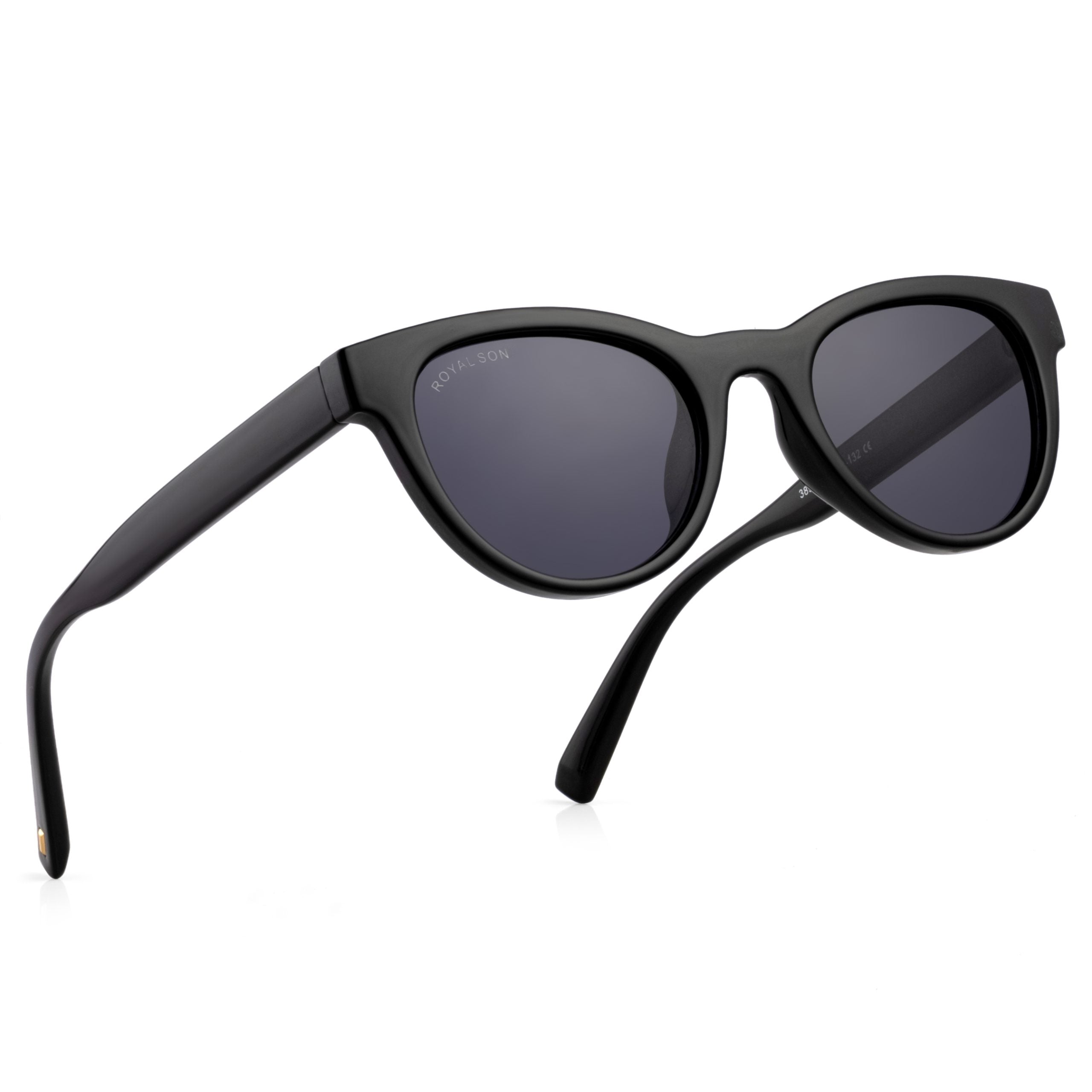 Royal Son Cat Eye Black UV Protection Sunglasses Women - CHI00166-C1