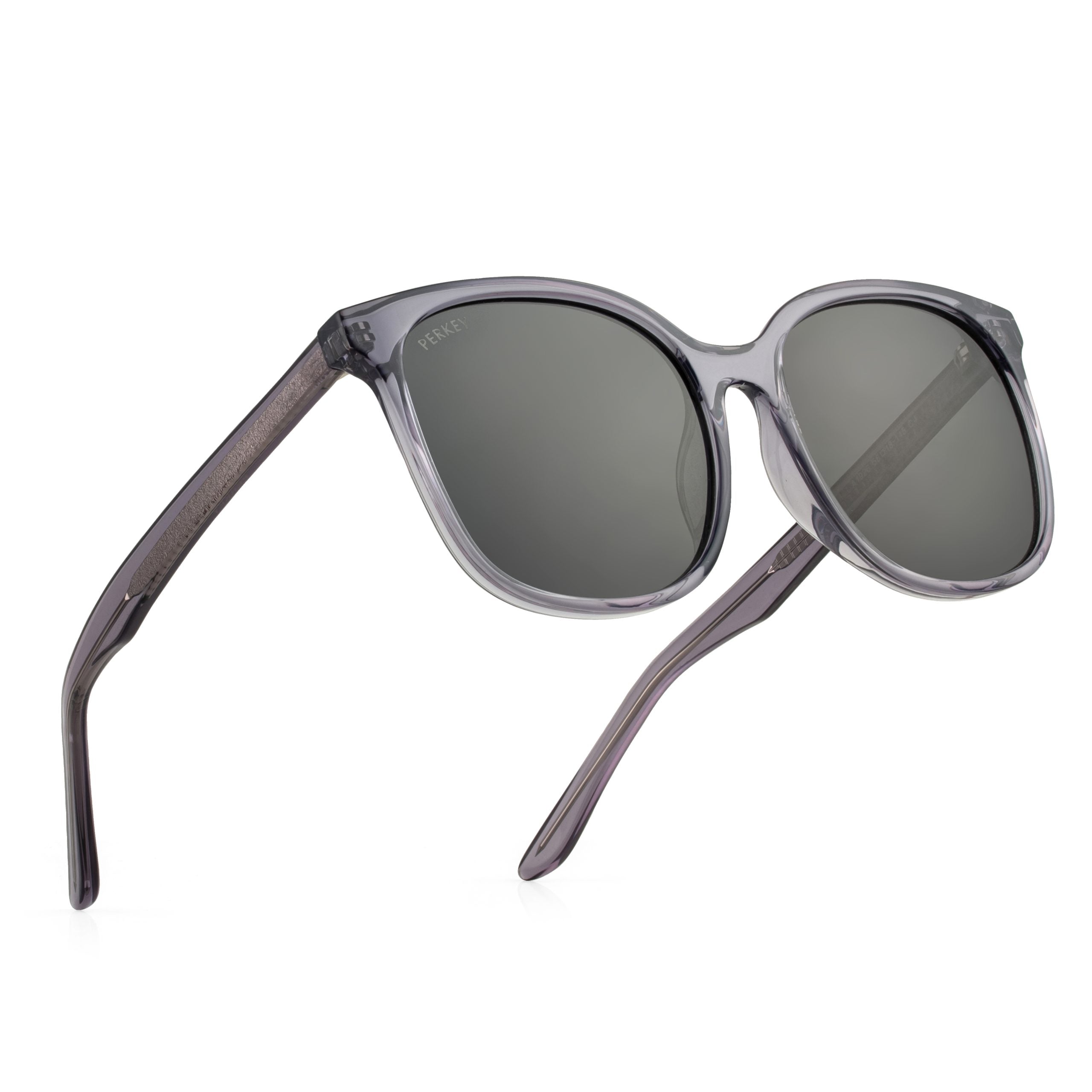 PERKEY Square Polarized Sunglasses Men Women - PRKY008-C4