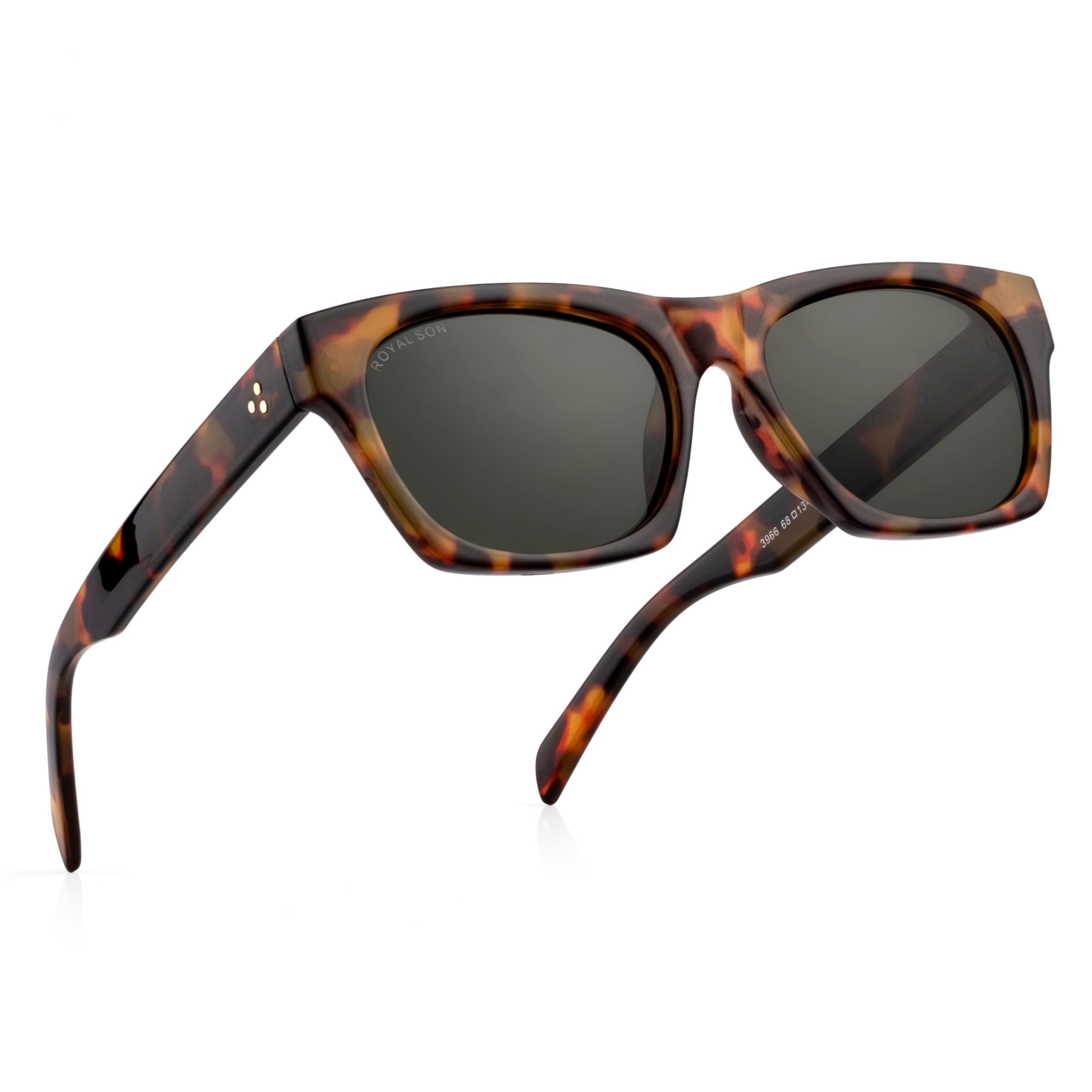 Royal Son Oversized Green Cooling Sunglasses Men Women - CHI00167-C2