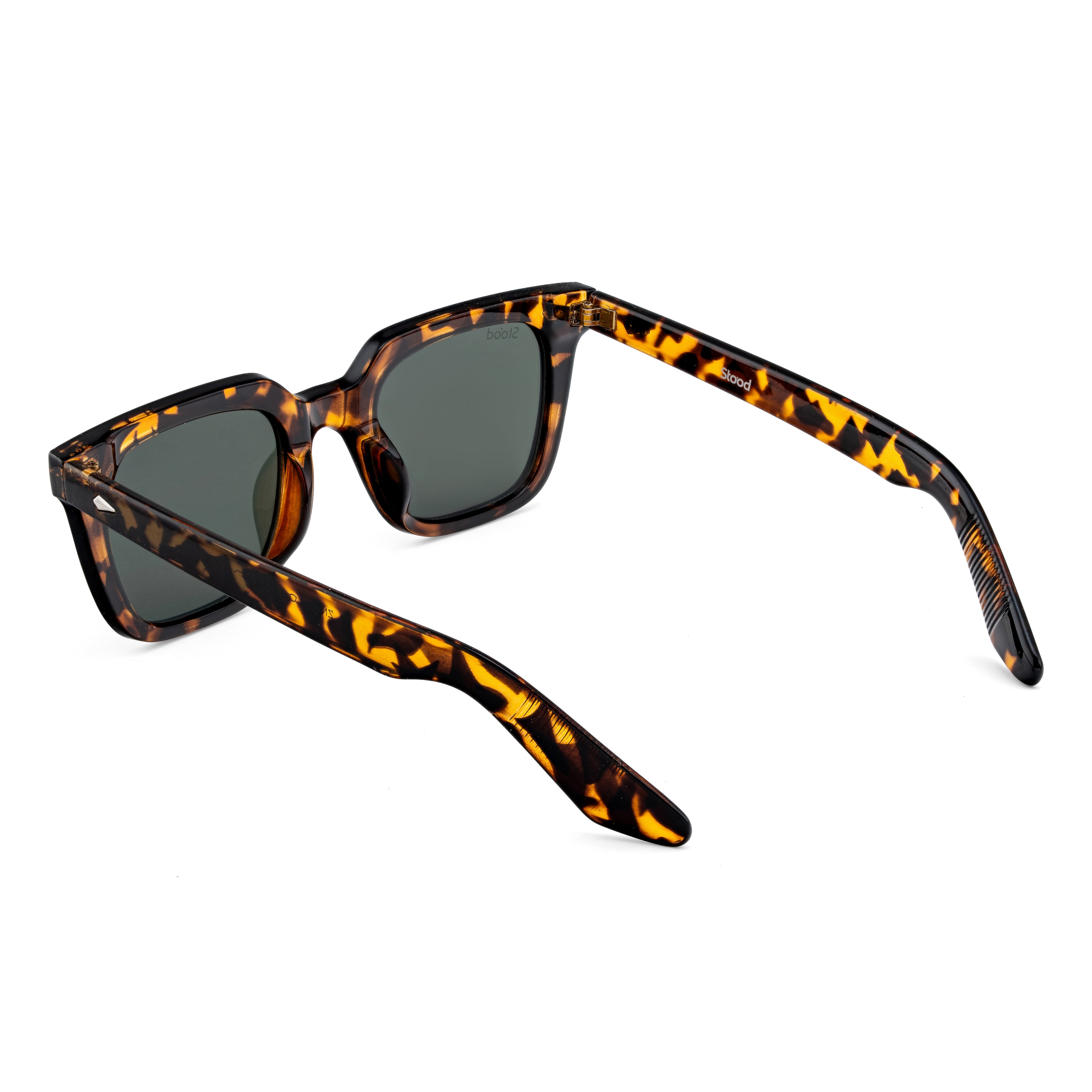 Stood Retro Square Green UV Protection Goggles For Men & Women Sunglasses – SG-STD0013-C3
