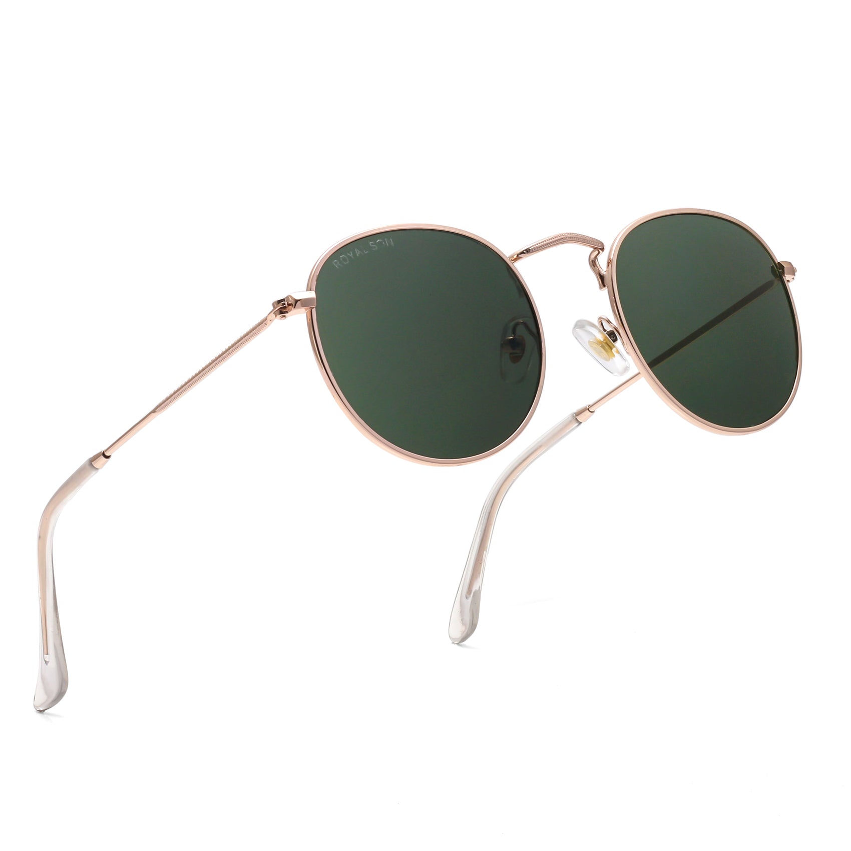 ROYAL SON UV Protected Round Sunglasses For Men and Women - RS0032AV