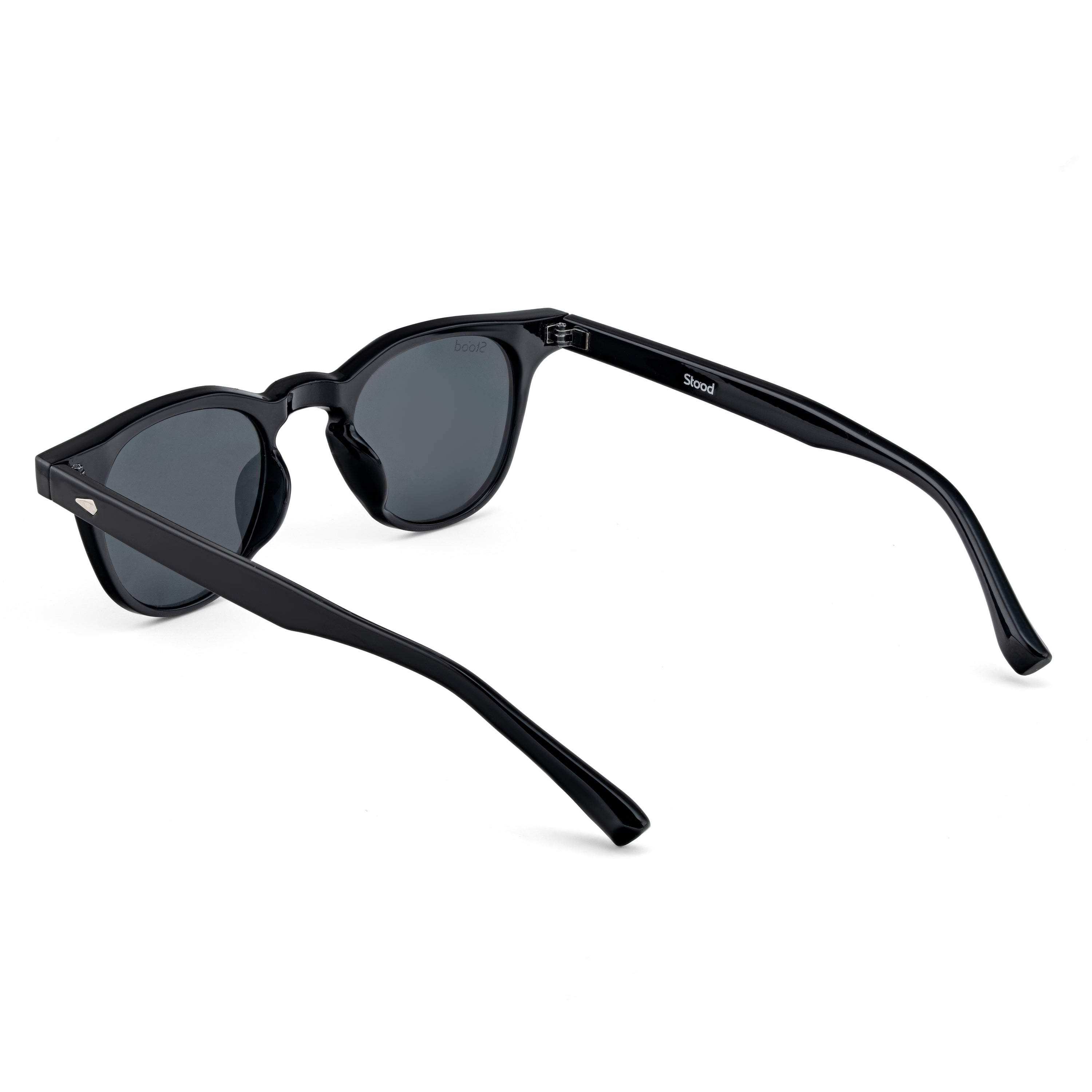 Stood Round Black UV Protection Sunglasses For Men & Women Stylish – SG-STD0026-C1