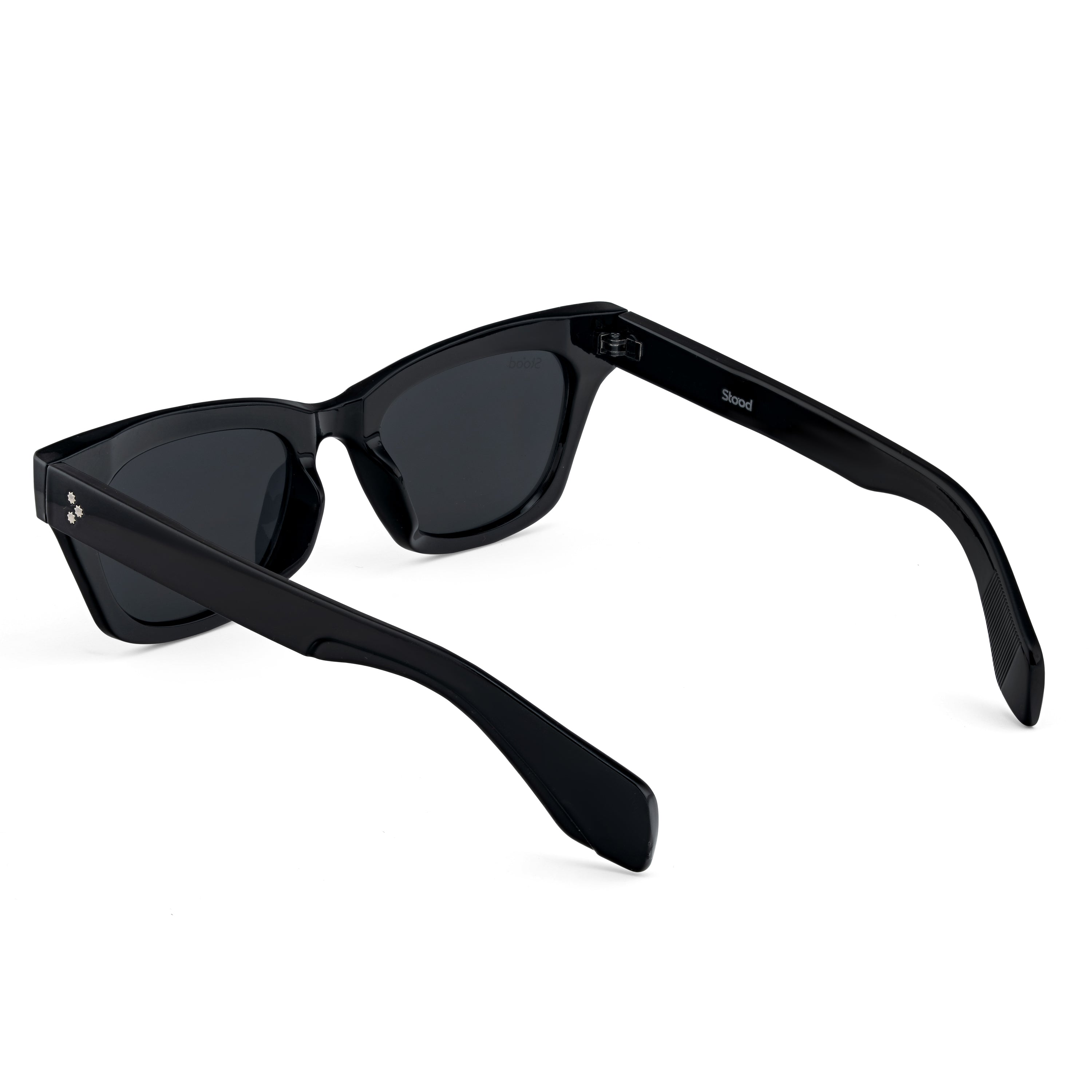 Stood Cat Eye Square Black UV Protection Sunglasses For Men & Women Stylish – SG-STD0027-C1