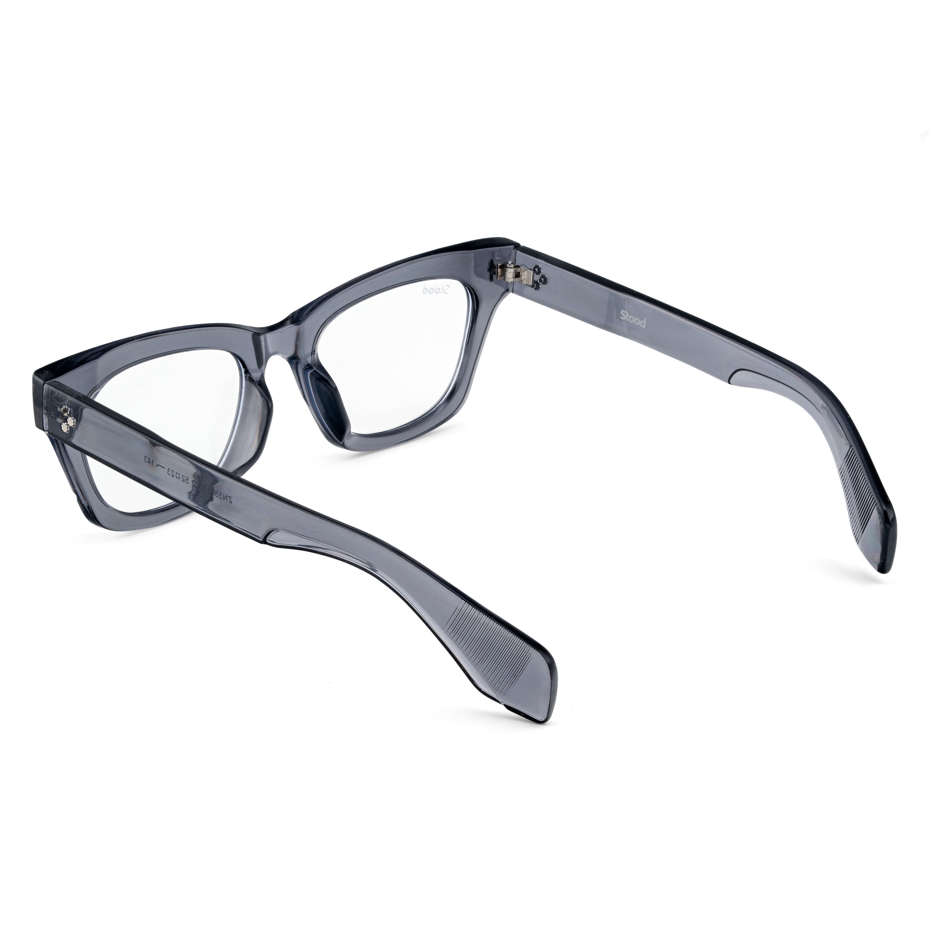 Stood Square Anti Glare Spectacles Frames For Men & Women – SF-STD0013-C2