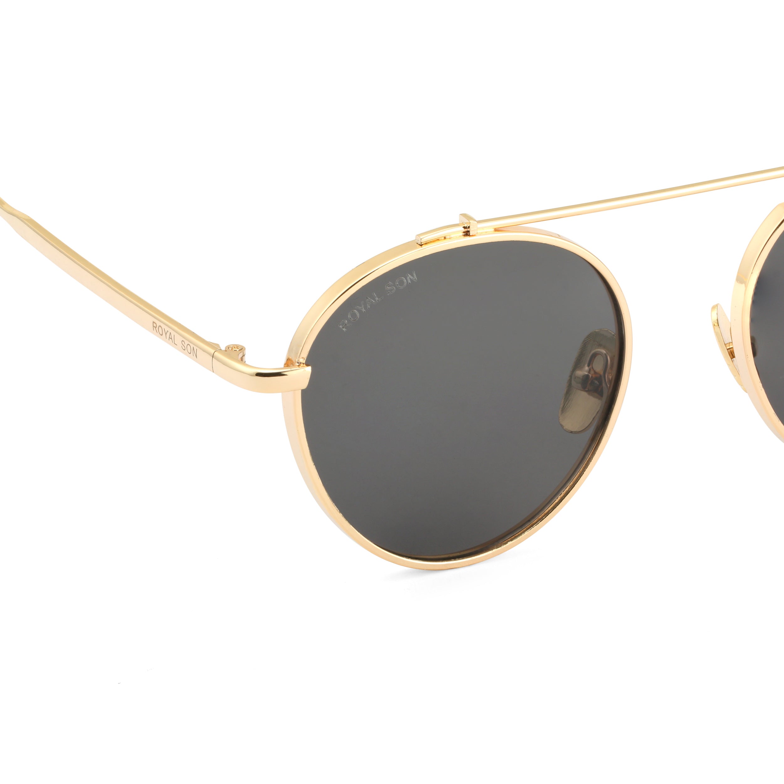 Royal Son Round UV Protected Men Women Sunglasses
