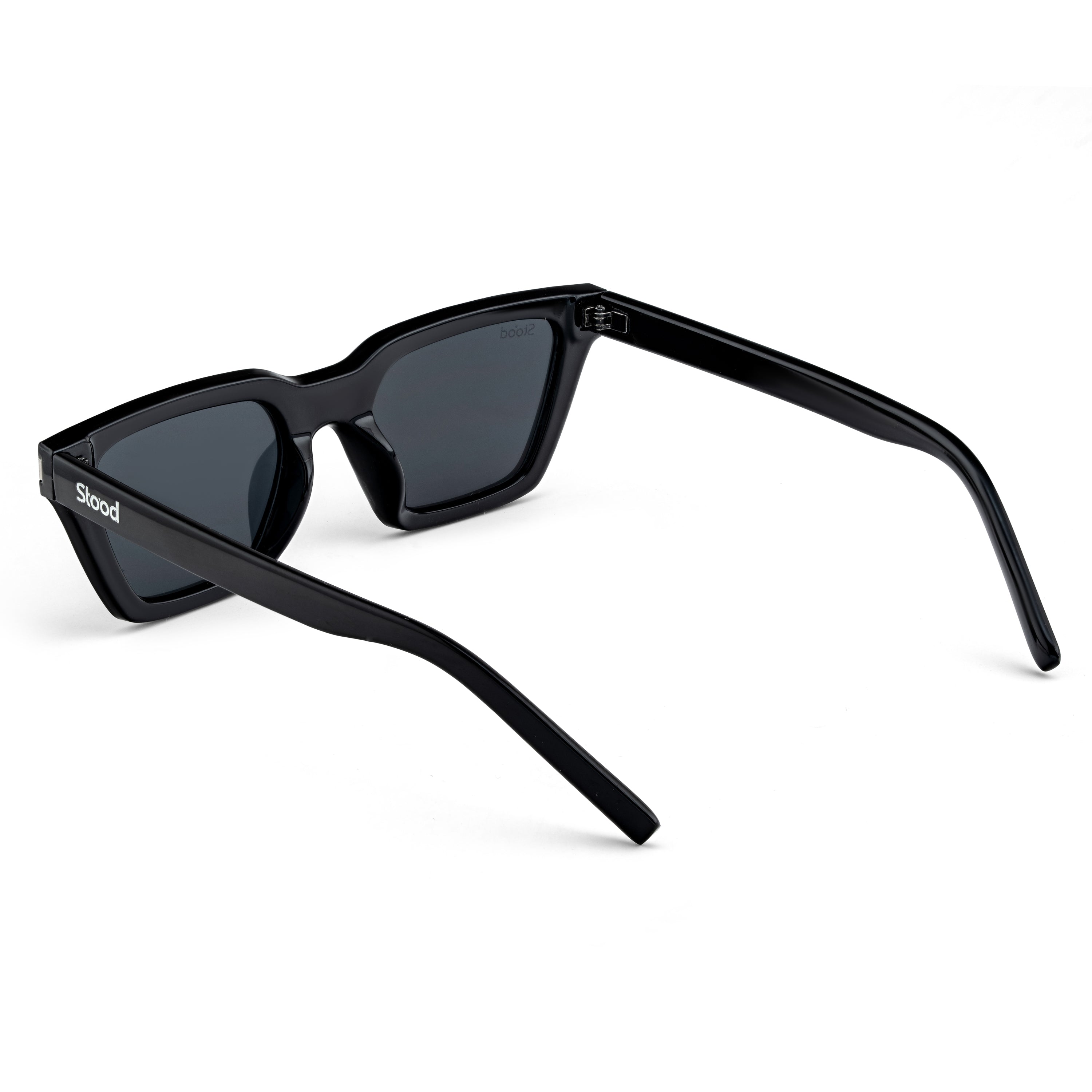 Stood Cat Eye Square Black UV Protection Sunglasses For Men & Women Stylish – SG-STD0012-C1