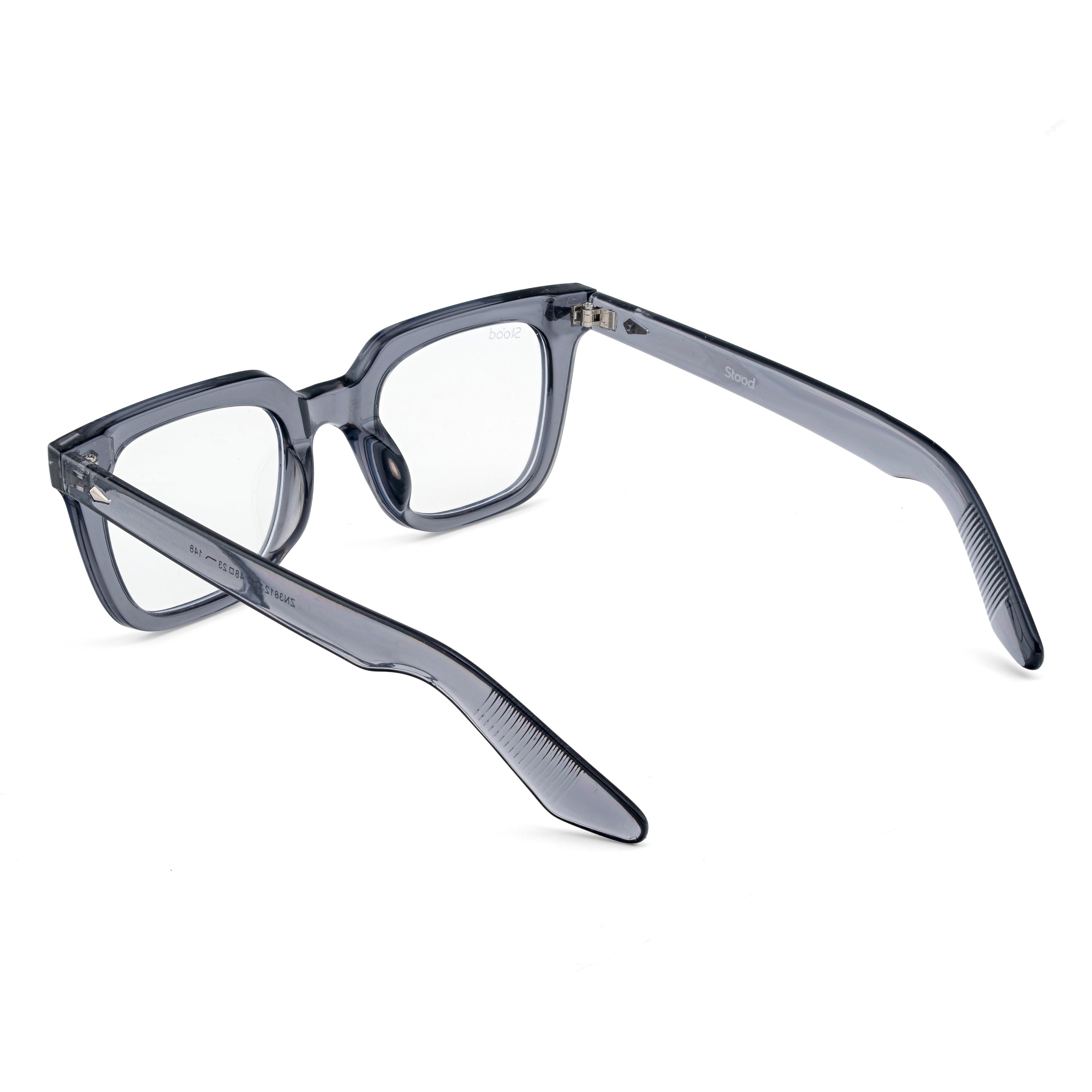 Stood Square Anti Glare Spectacles Frames For Men & Women – SF-STD0027-C2