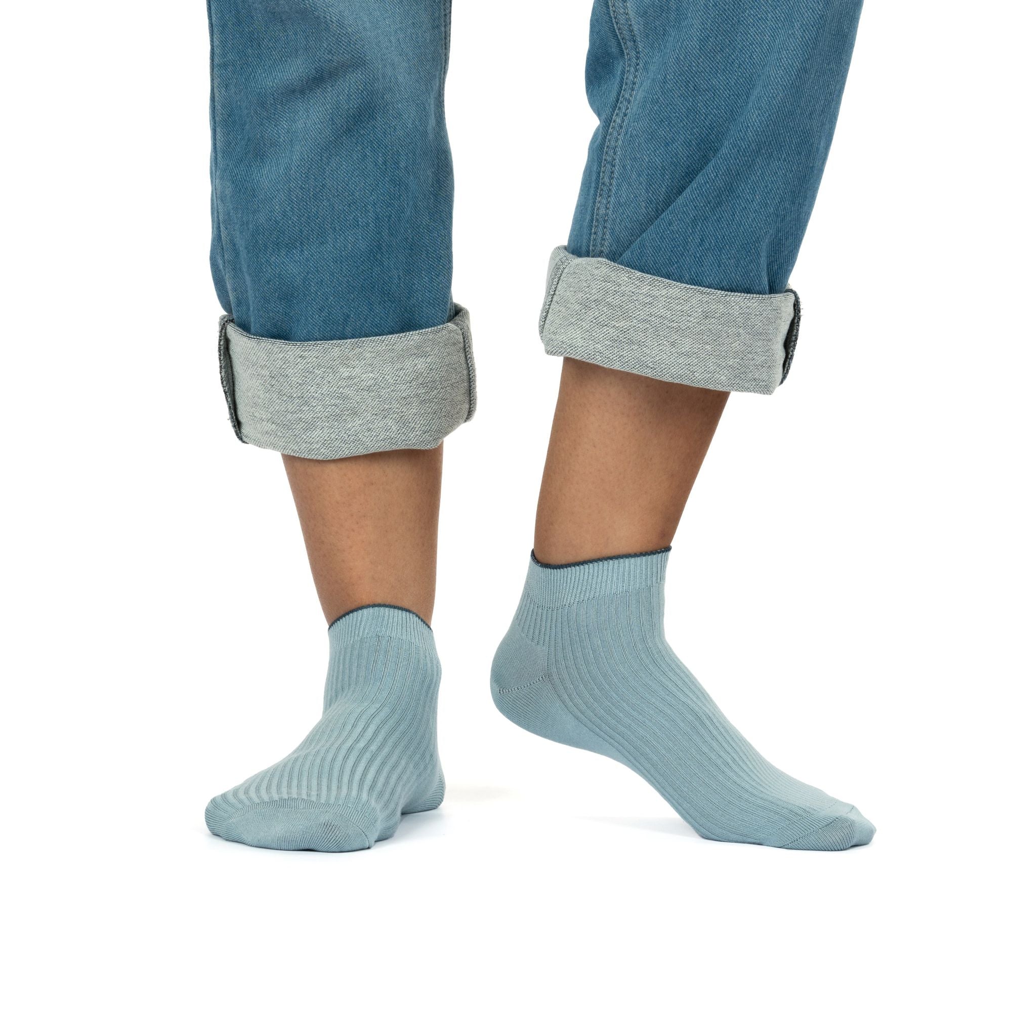 Royal Son Men Women Ankle Length Socks - 5 Pack - SC104-C1