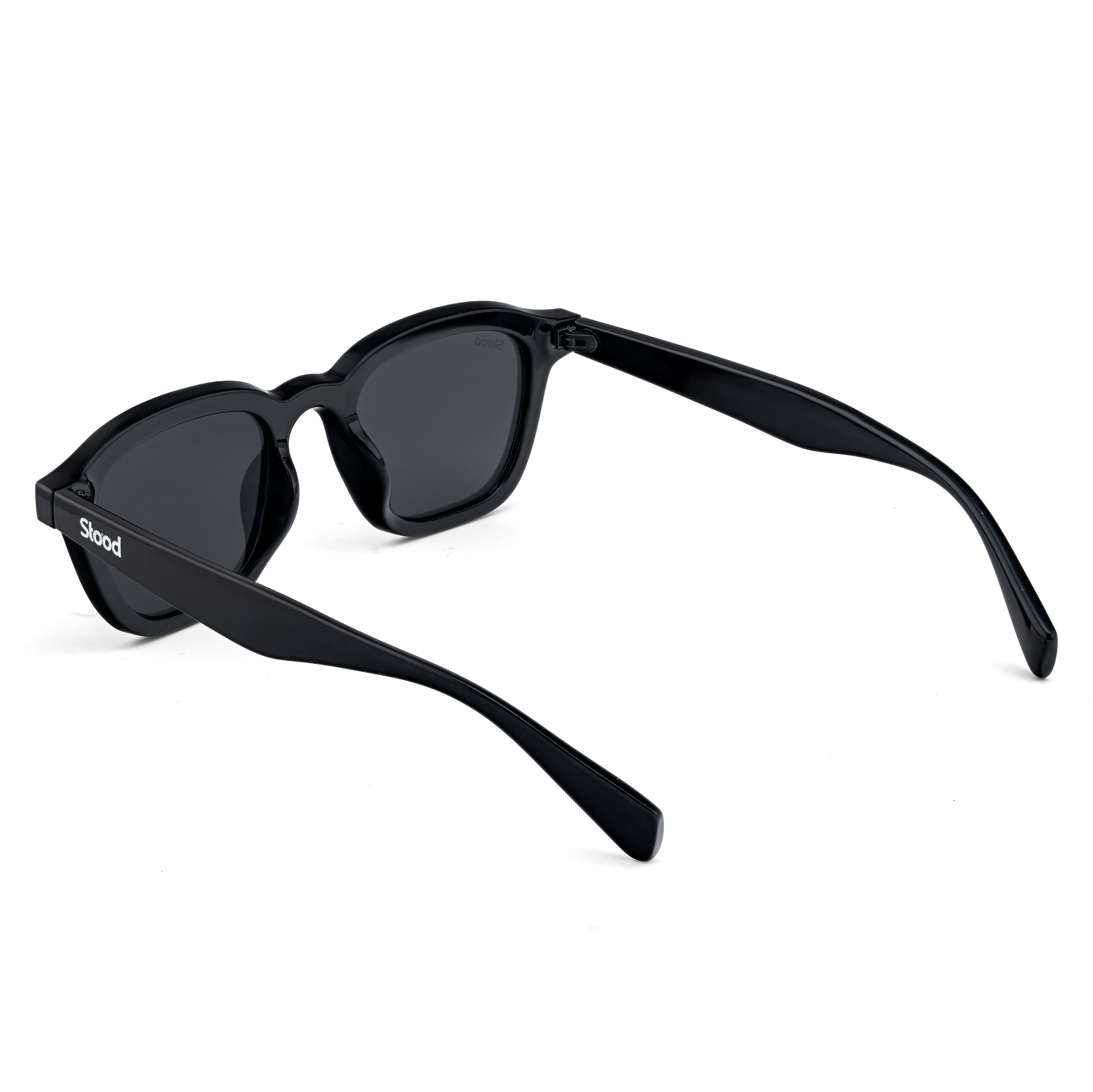 Stood Square Black UV Protection Sunglasses For Men & Women Stylish – SG-STD0016-C1