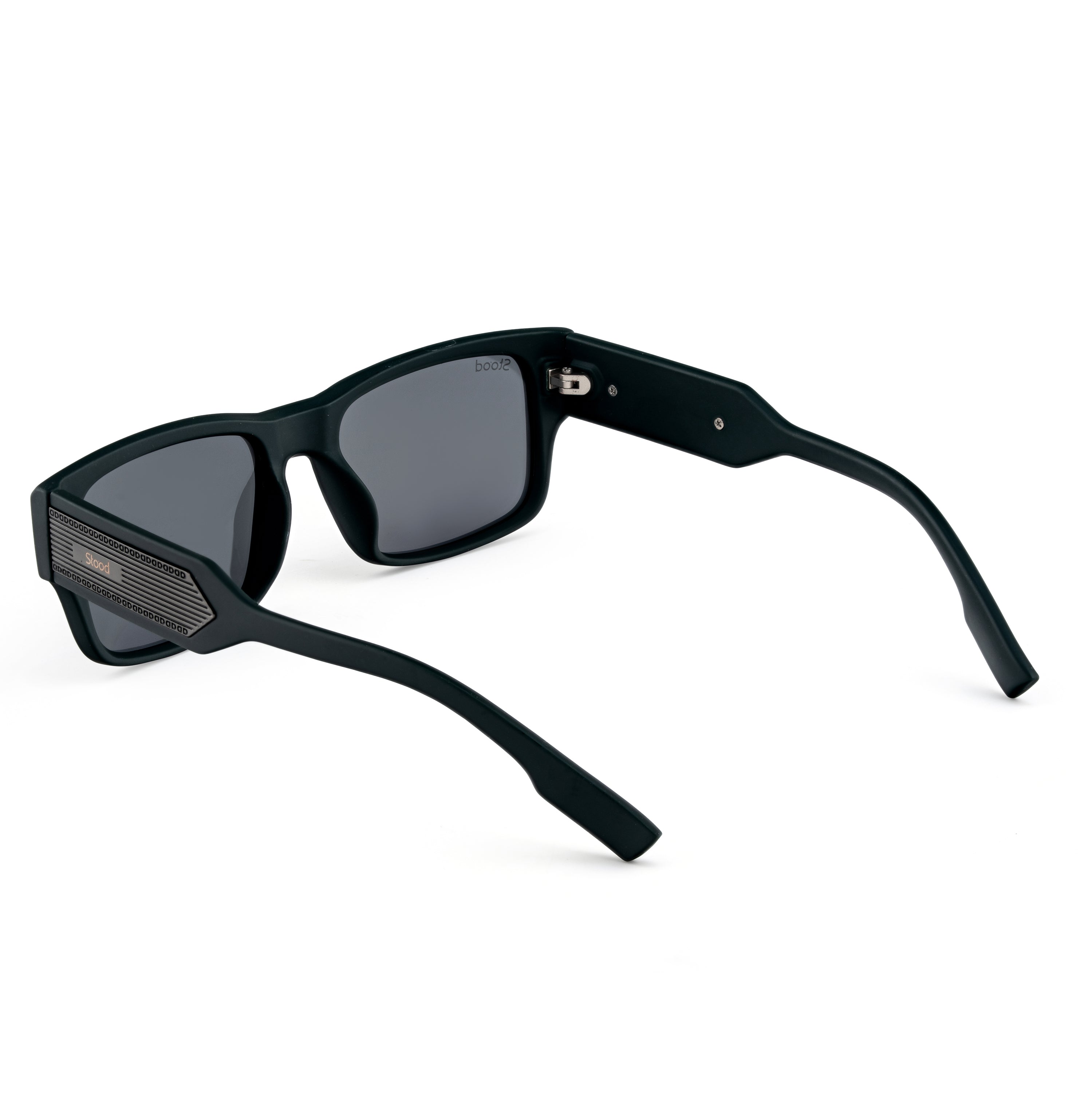 Stood Square Black Polarized UV Protection Sunglasses For Men & Women Stylish – SG-STD0029-C1