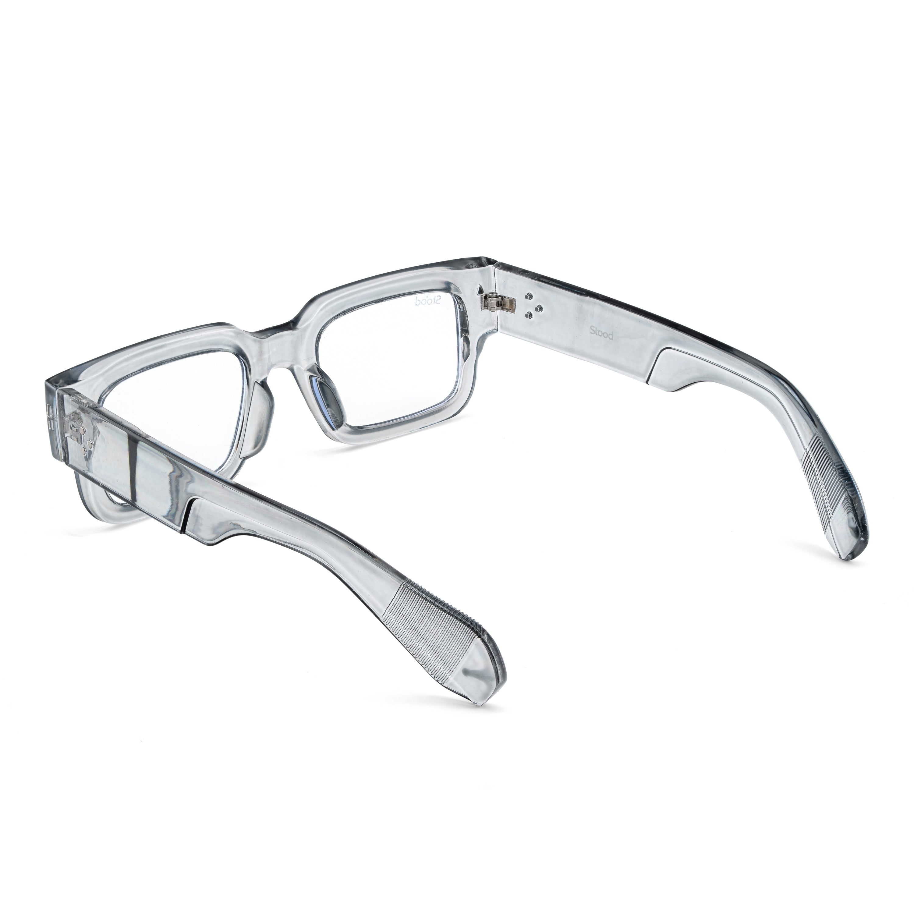 Stood Square Anti Glare Spectacles Frames For Men & Women – SF-STD0014-C2