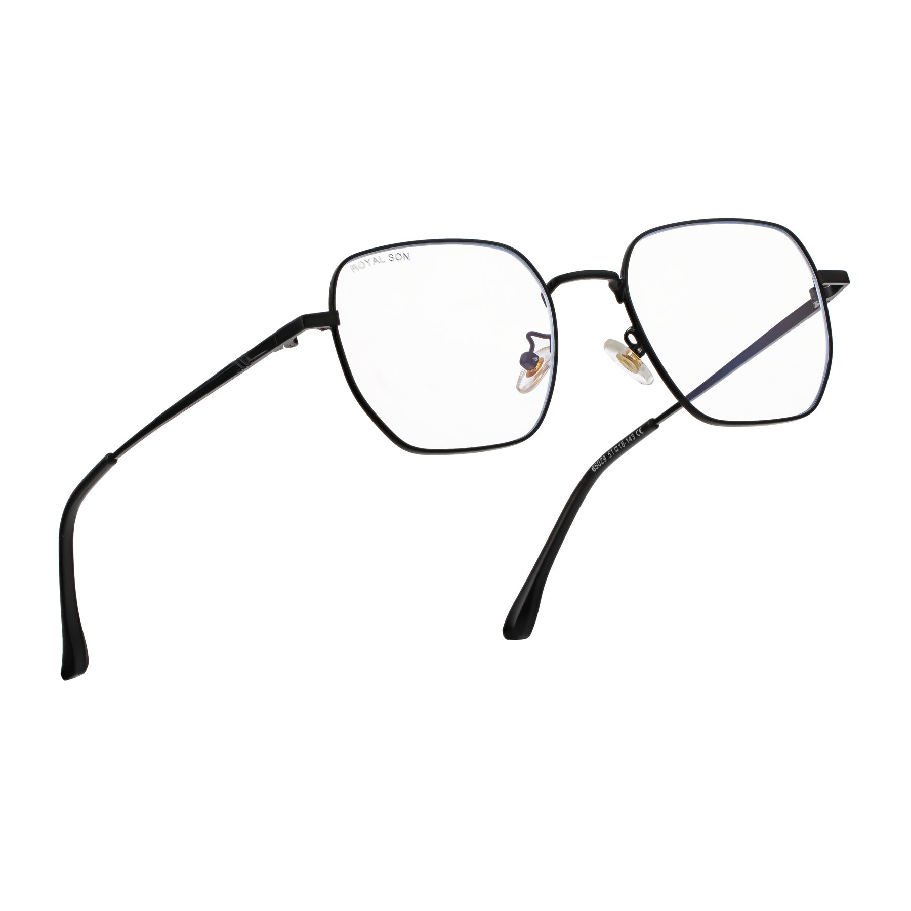 Royal Son Polygon Blue Ray Cut Men Women Eye Glasses - SF0016-C1