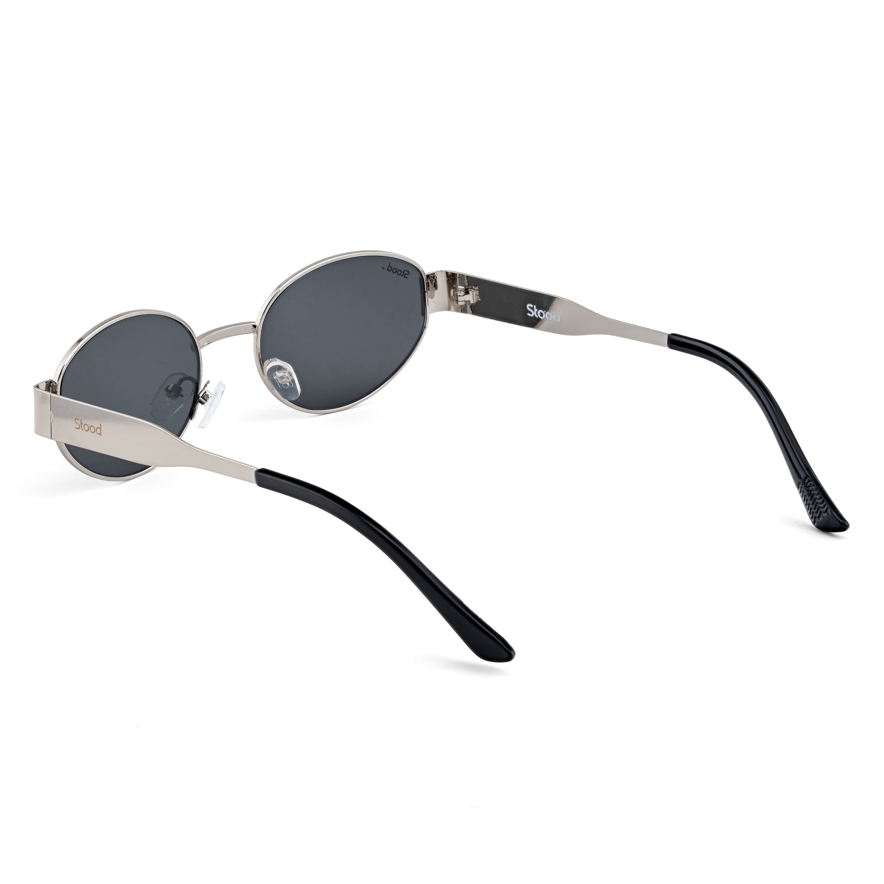 Stood Oval Black UV Protection Chashma For Men & Women New Style – SG-STD0023-C2