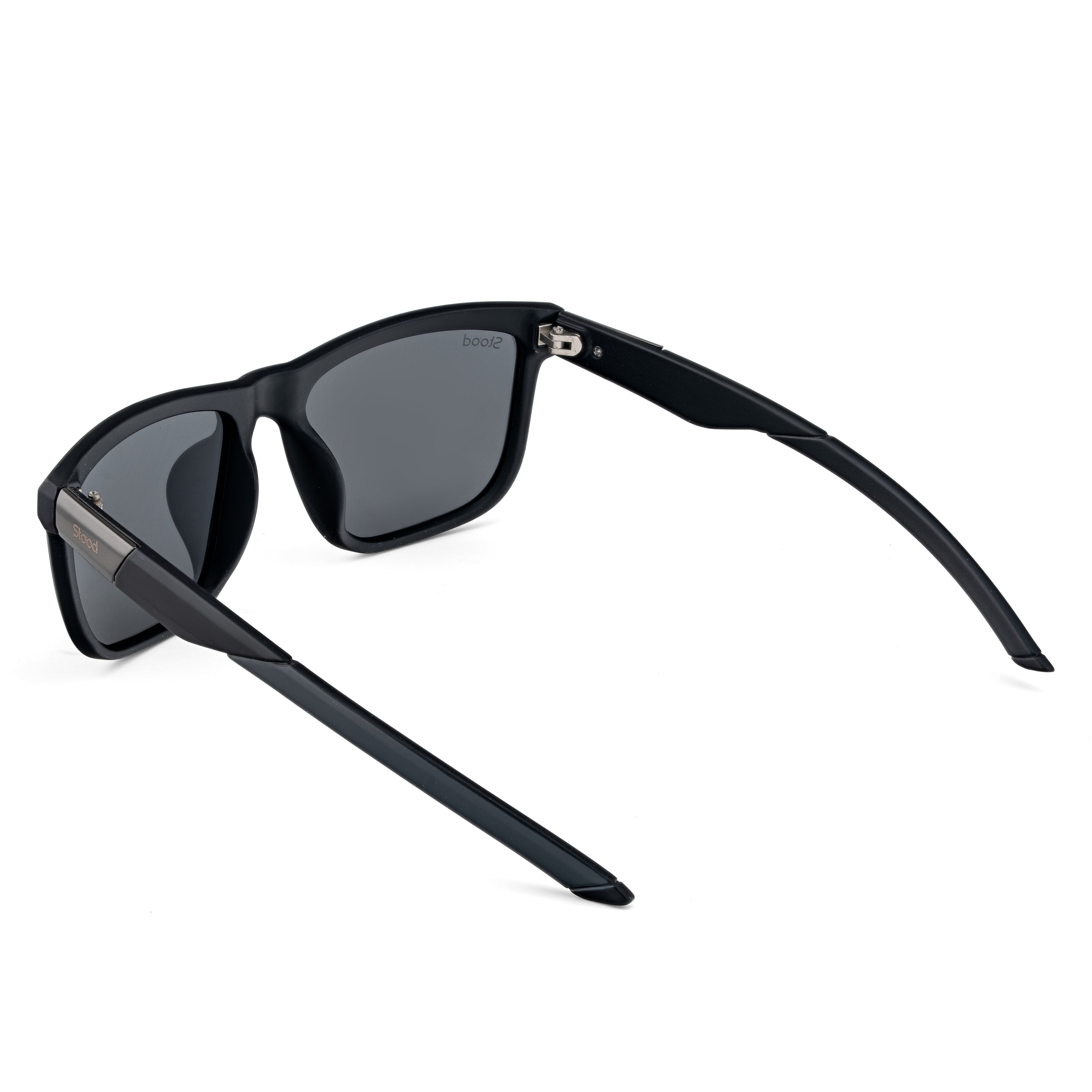 Stood Square Sports Black Polarized UV Protection Chashma For Men & Women New Style – SG-STD0028-C2