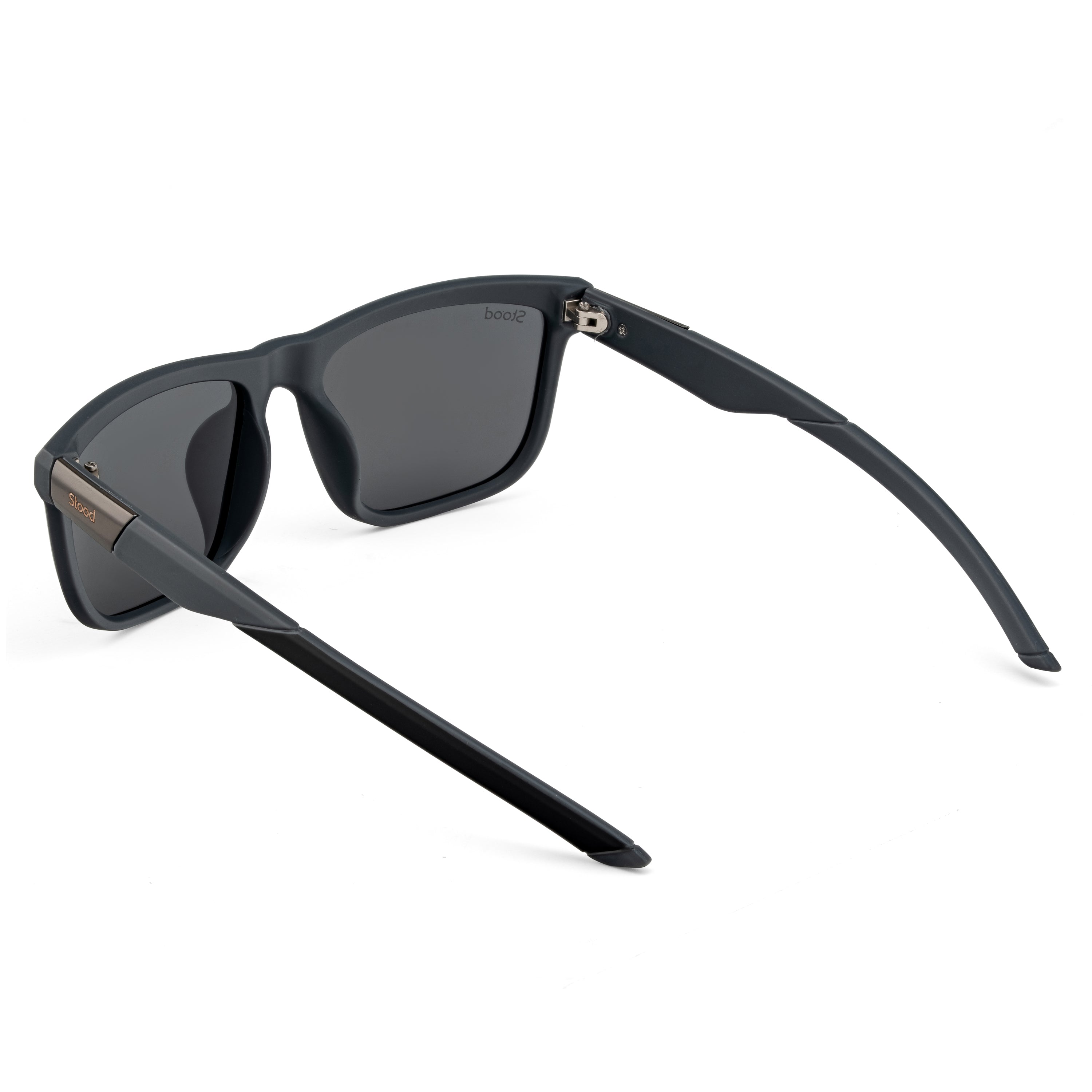Stood Square Sports Black Polarized UV Protection Sunglasses For Men & Women Stylish – SG-STD0028-C1