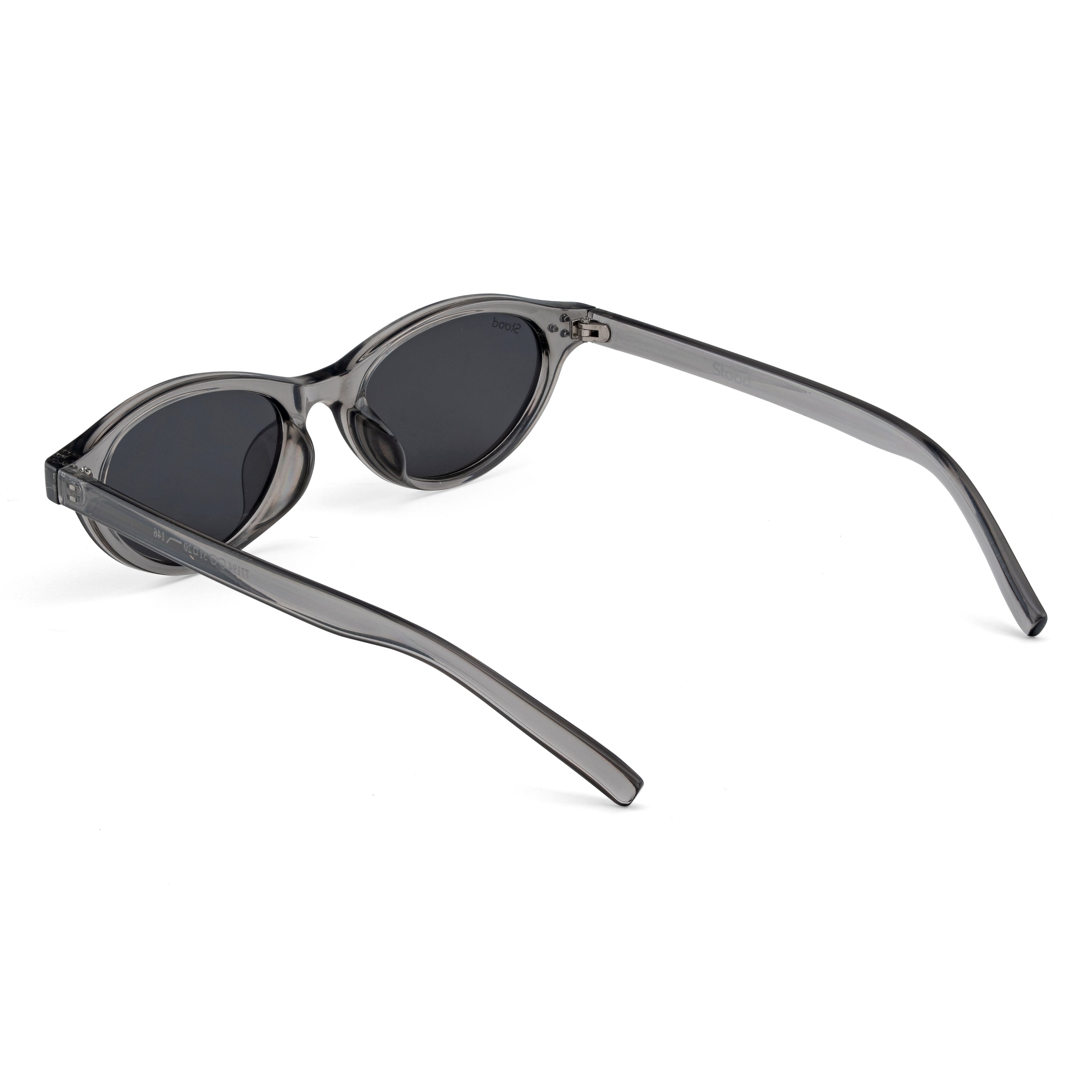 Stood Narrow Oval Black UV Protection Chashma For Men & Women New Style – SG-STD0015-C2