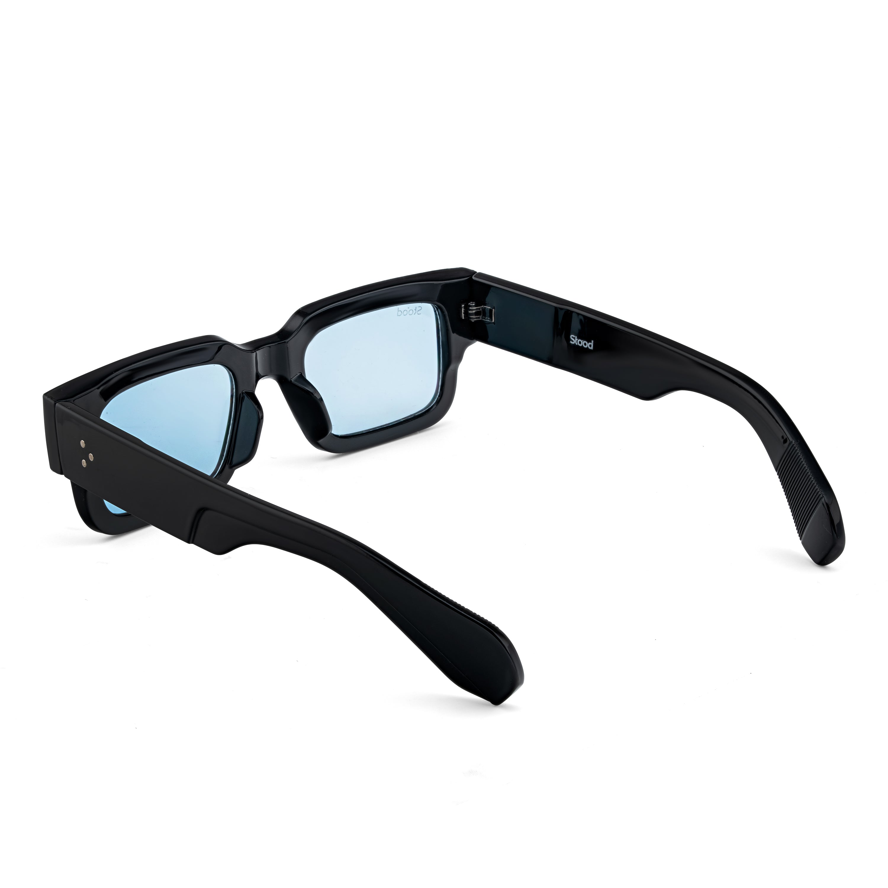 Stood Narrow Square Blue UV Protection Goggles For Men & Women Sunglasses – SG-STD0014-C4