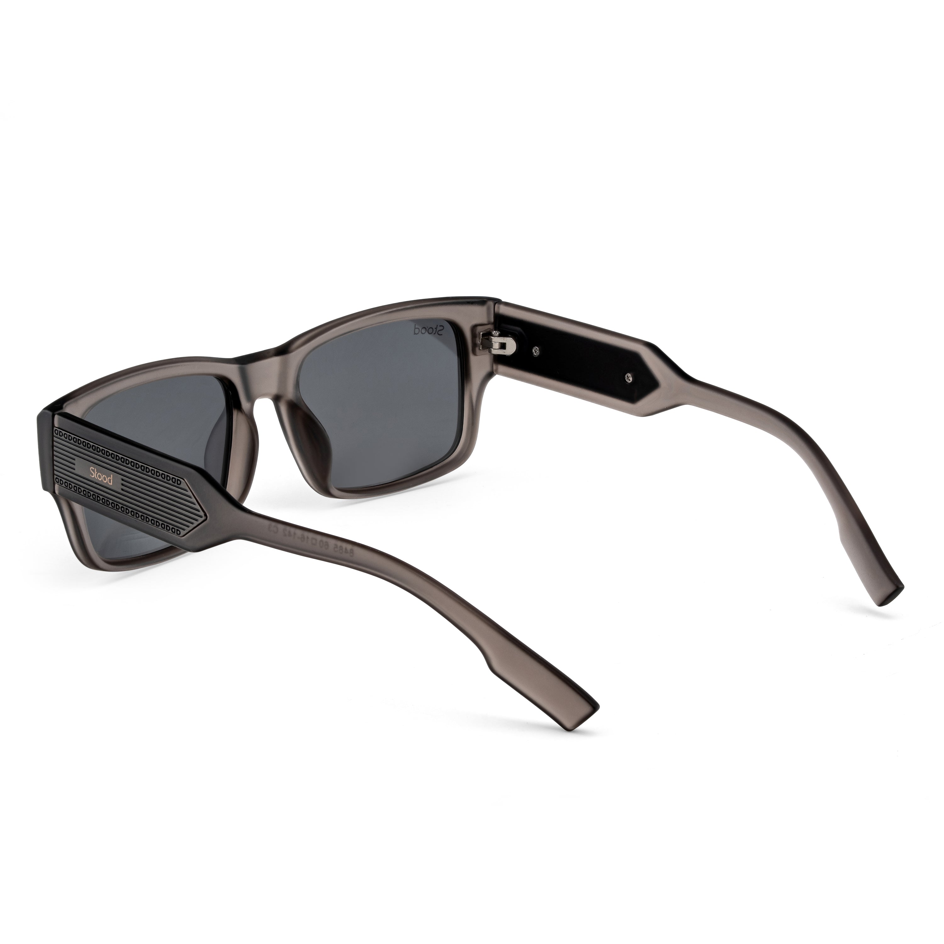 Stood Square Black Polarized UV Protection Chashma For Men & Women New Style – SG-STD0029-C2