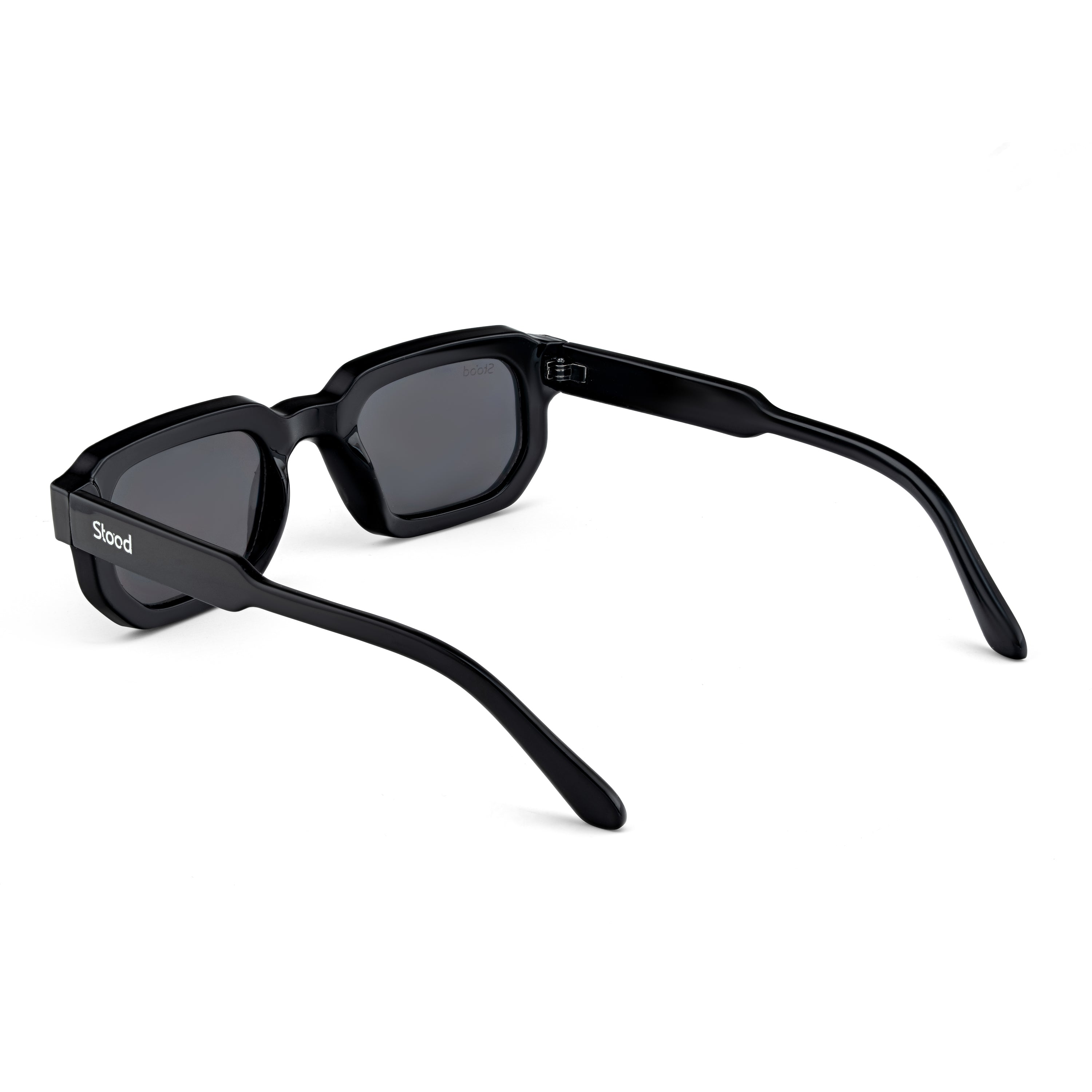 Stood Retro Square Black UV Protection Sunglasses For Men & Women Stylish – SG-STD0025-C1