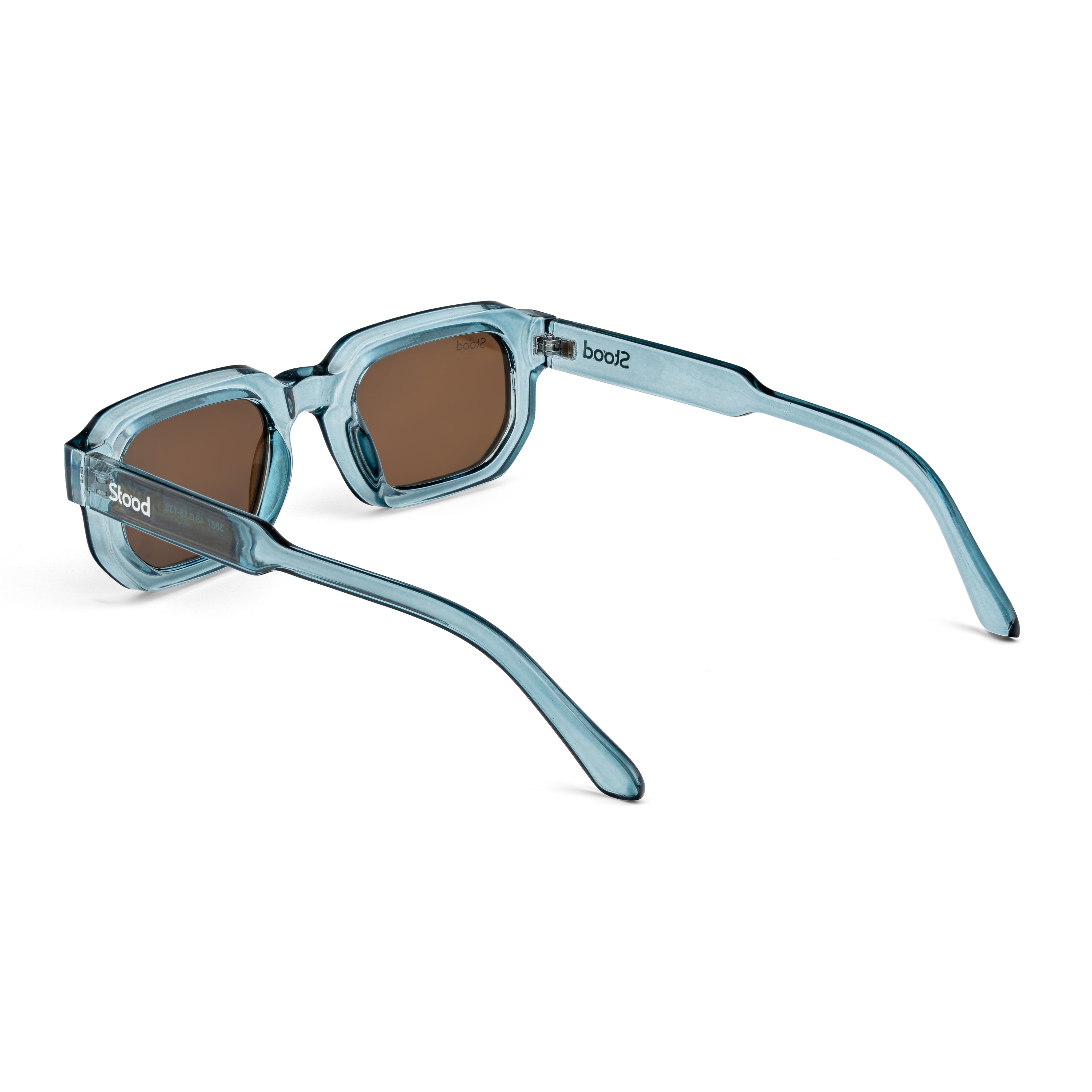 Stood Retro Square Brown UV Protection Goggles For Men & Women Sunglasses – SG-STD0025-C3