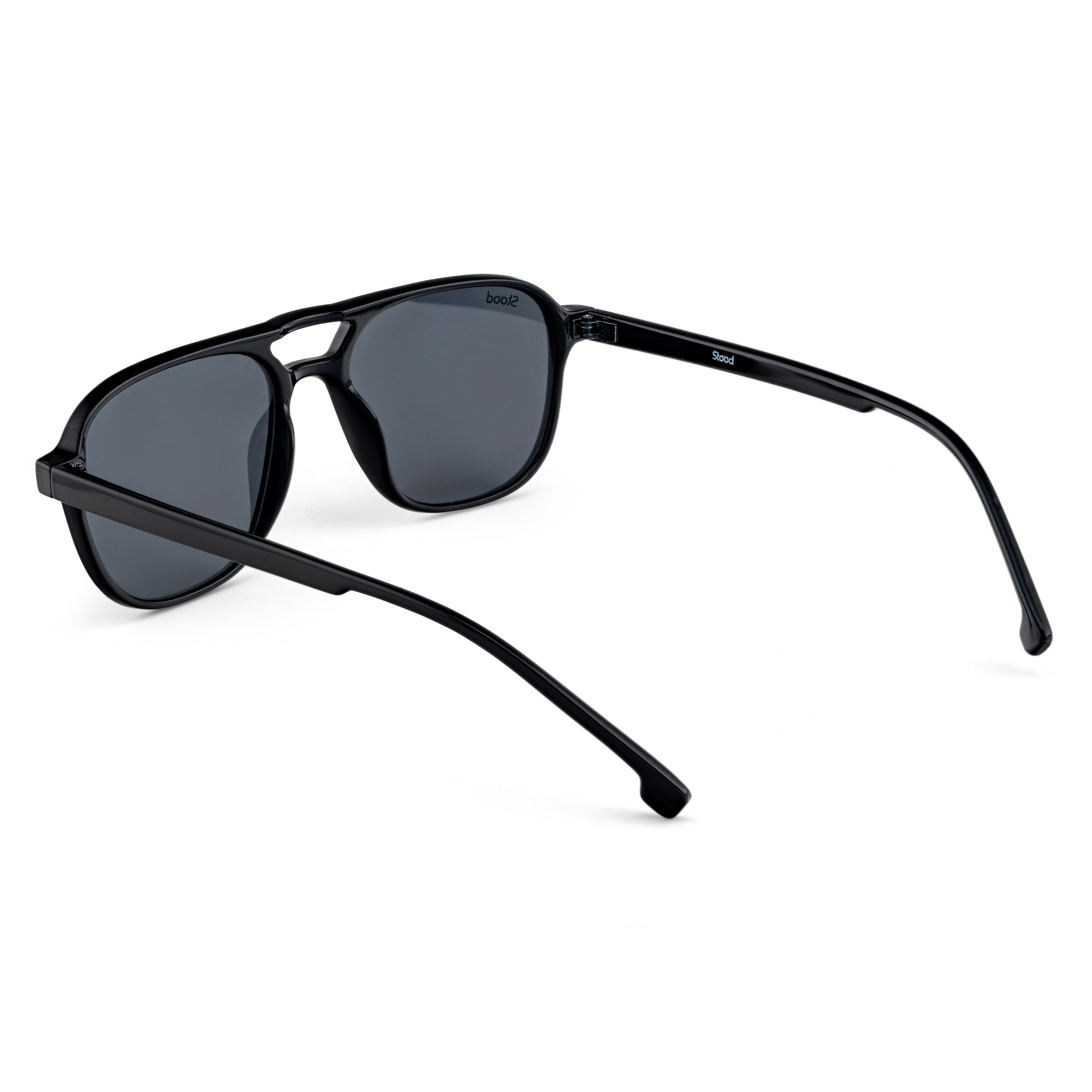 Stood Retro Square Black UV Protection Sunglasses For Men & Women Stylish – SG-STD0017-C1
