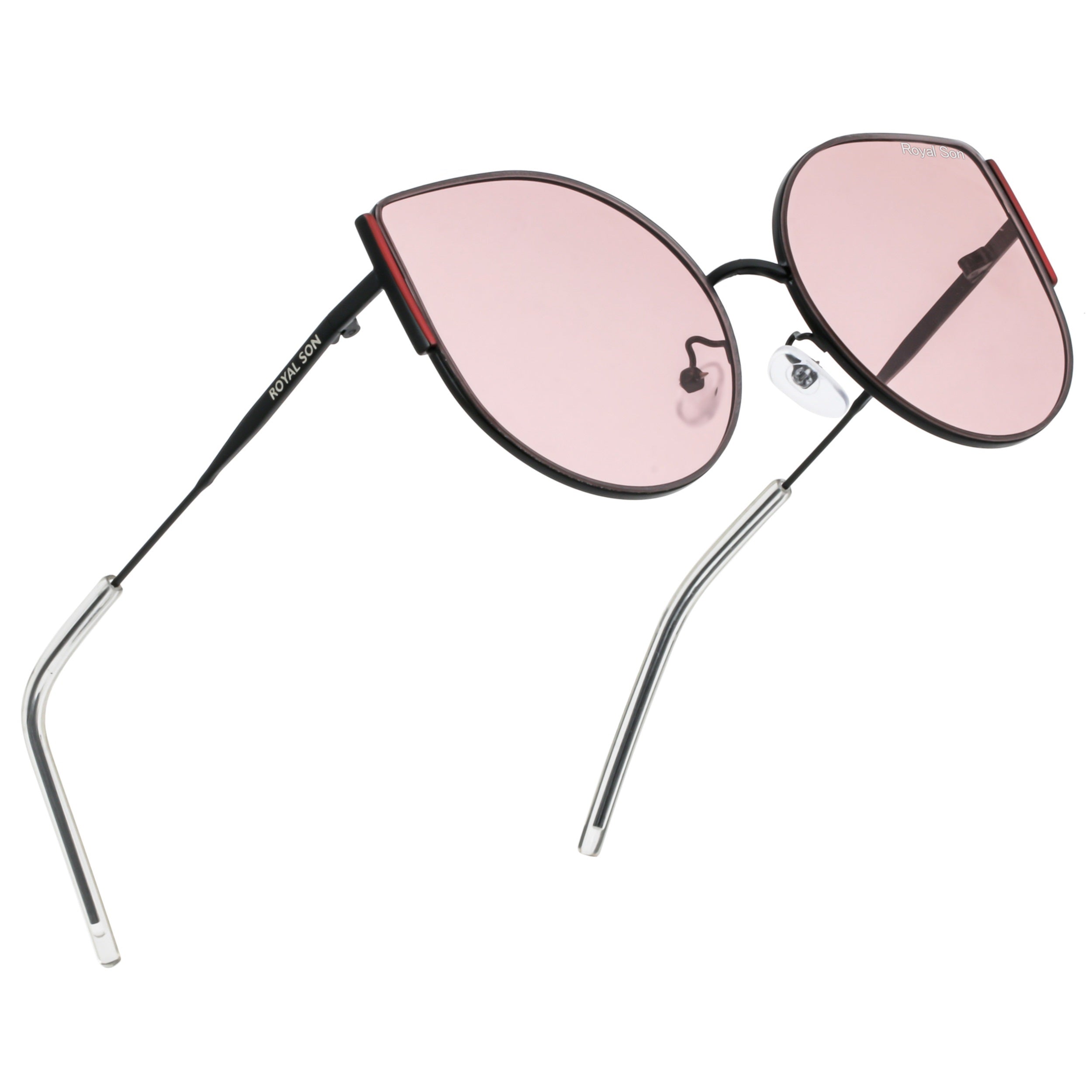 Royal Son Cat-Eye Oversized UV Protected Women Sunglasses - CHI0077