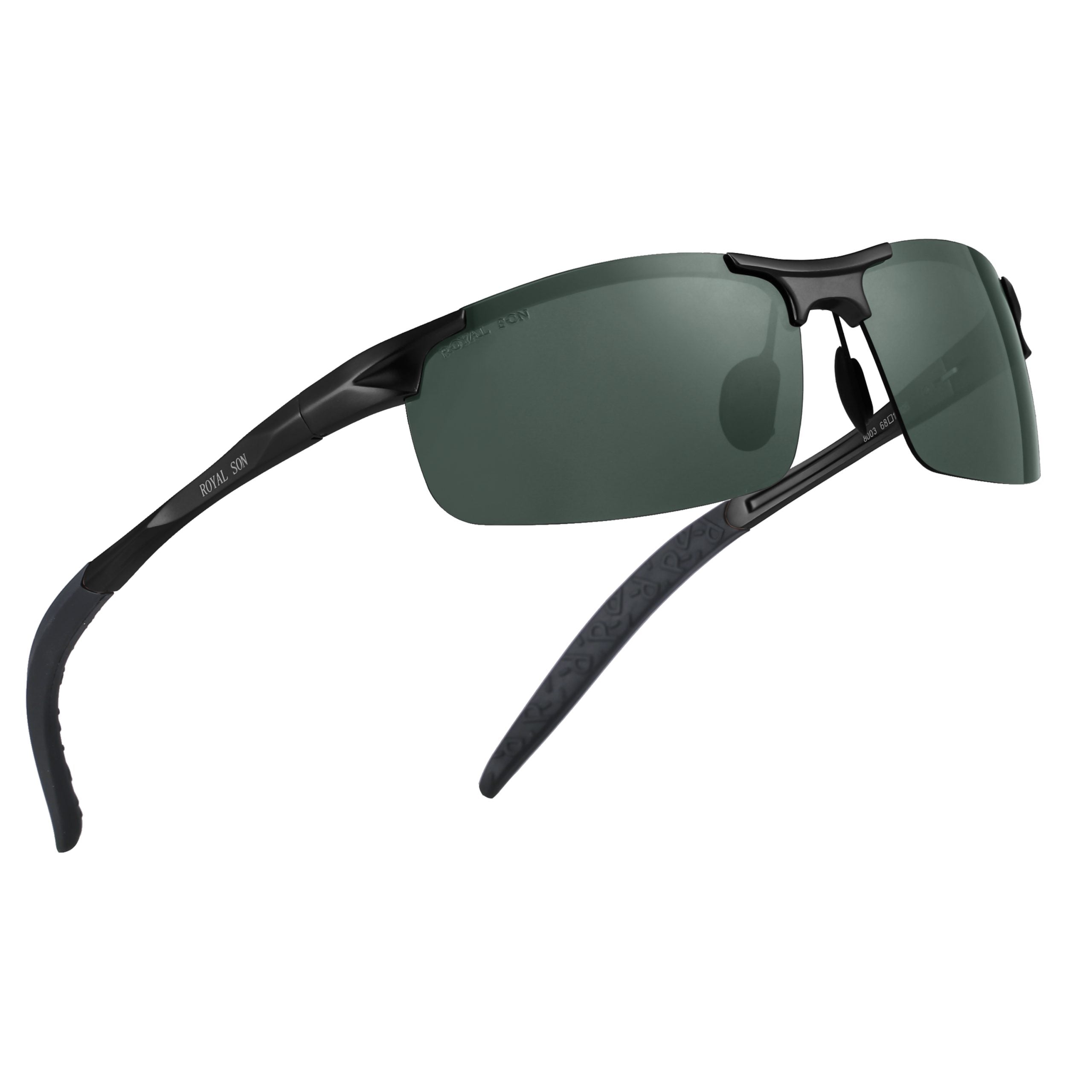 Royal Son Wrap-Around Polarized Men Sunglasses - CHI0094-C1
