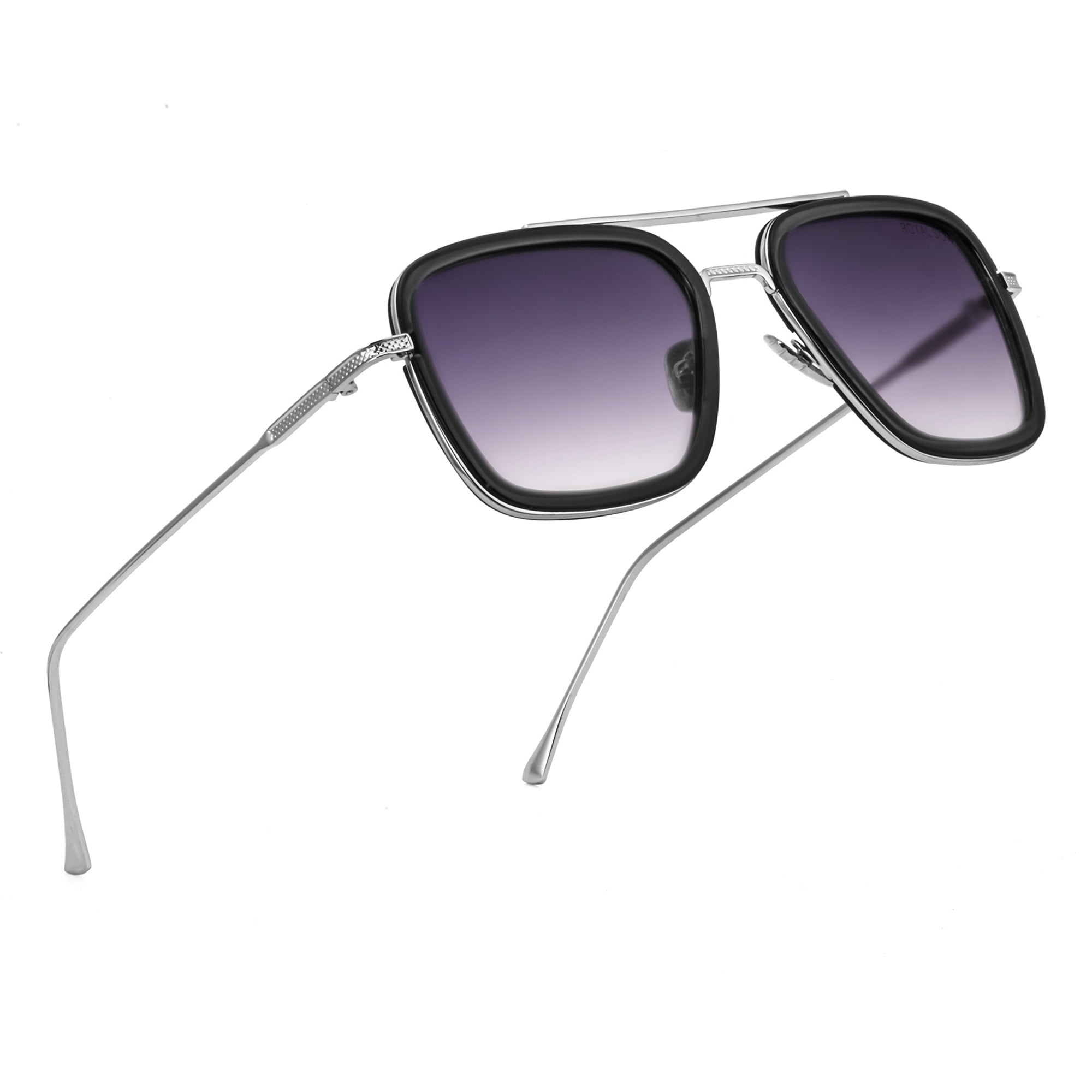Royal Son Square UV Protected Men Women Sunglasses - CHI0072