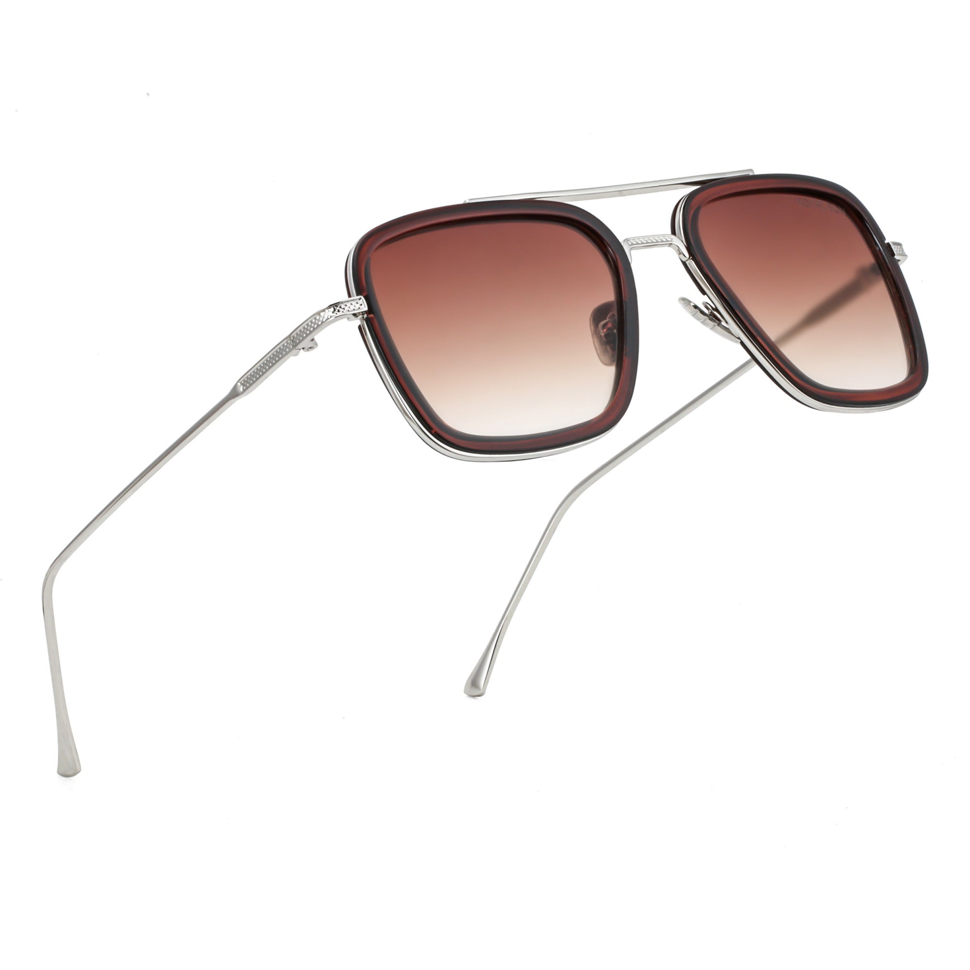 Royal Son Square UV Protected Men Women Sunglasses - CHI0073