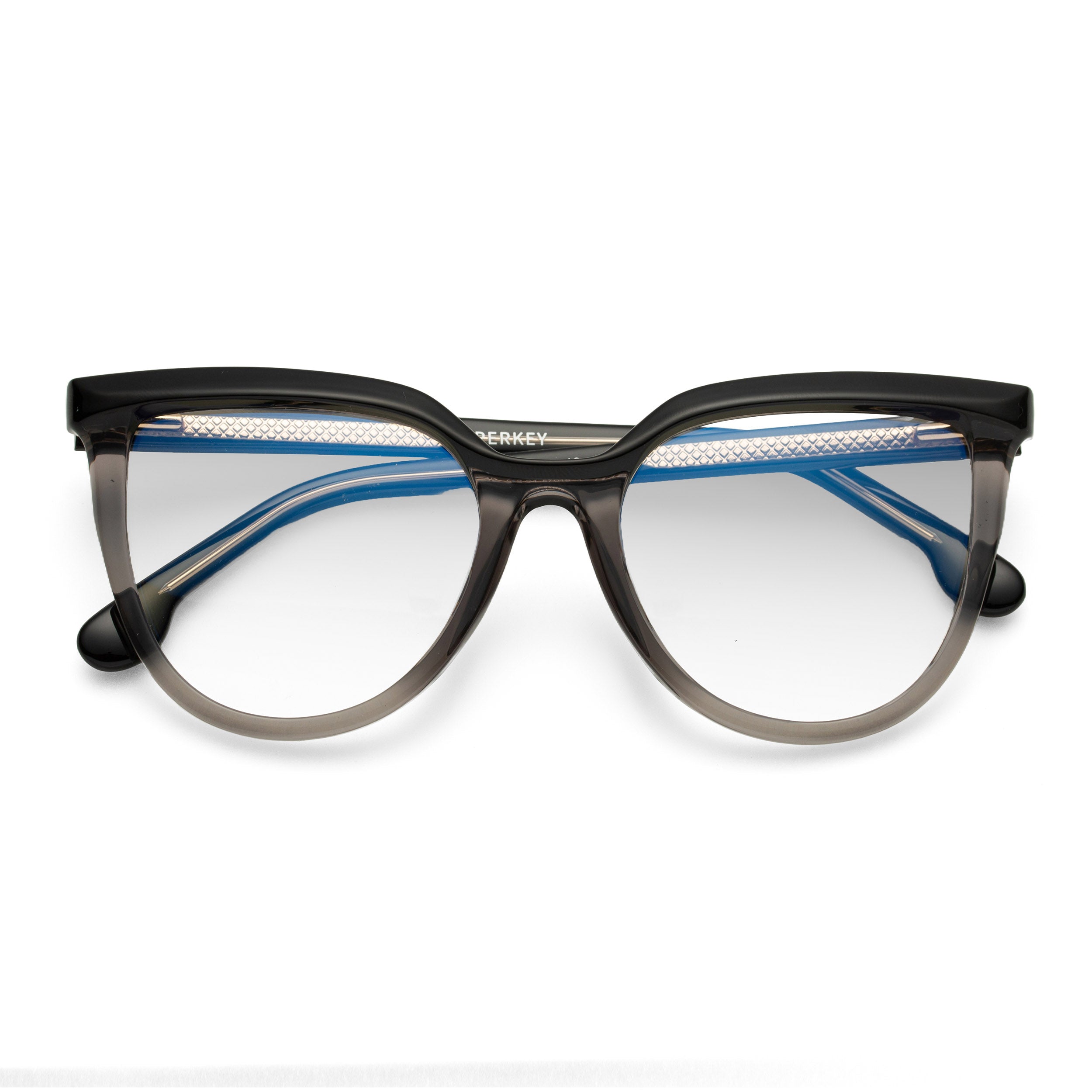 PERKEY Full Rim Oversized-Cat Eye Spectacles Frames Women - OPTL006-C1