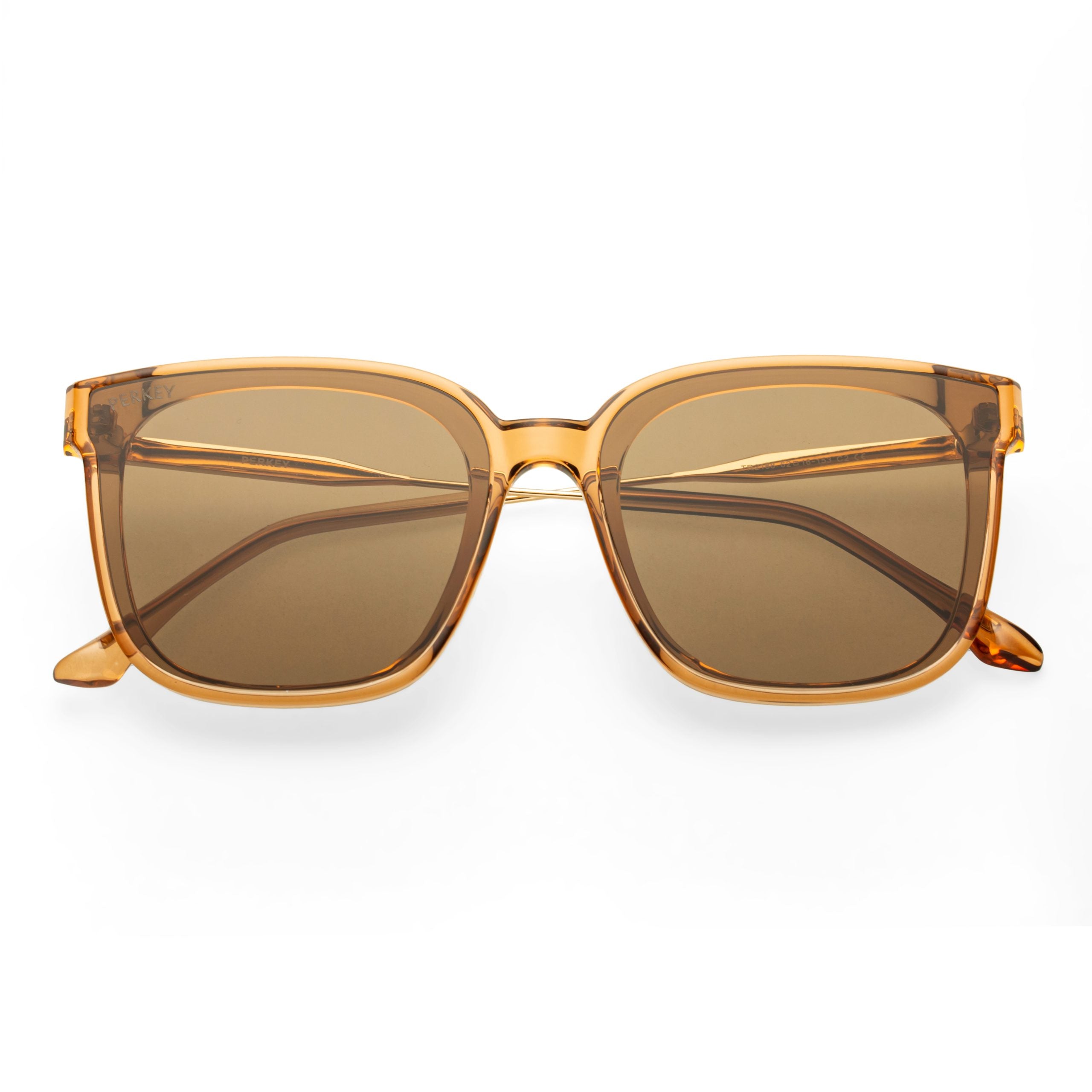 PERKEY Square-Oversized Stylish Sunglasses Men Women - PRKY0013-C4