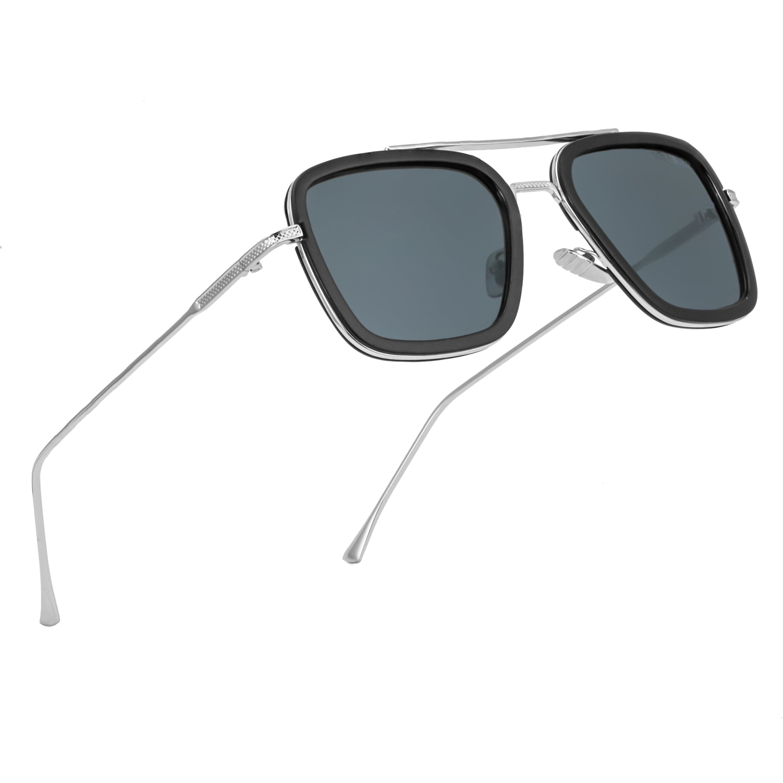 Royal Son Square UV Protected Men Women Sunglasses - CHI0071