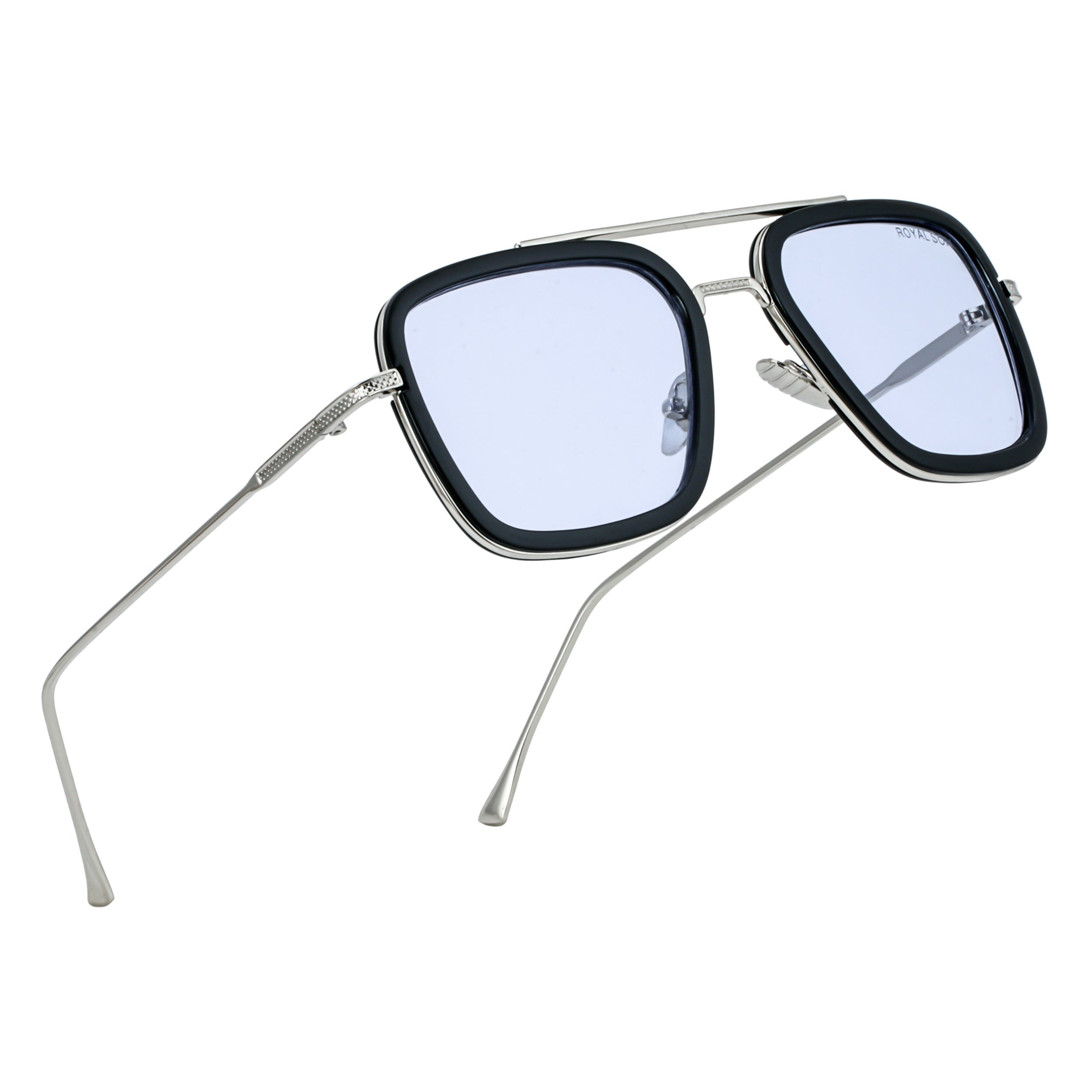 Royal Son Square UV Protected Men Women Sunglasses - CHI0074