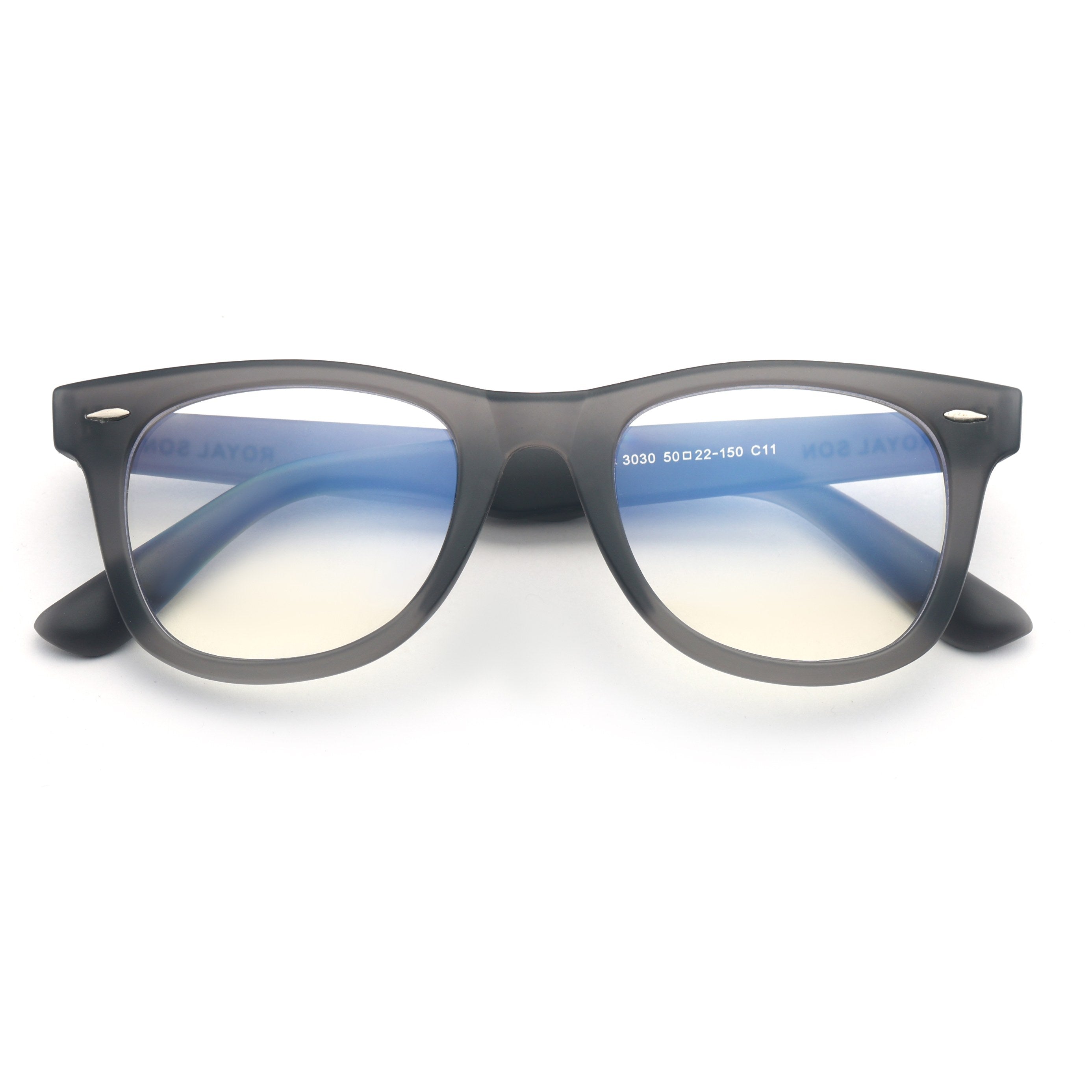 ROYAL SON Blue Light Blocking Glasses For Men Women - SF-RS3030-C11