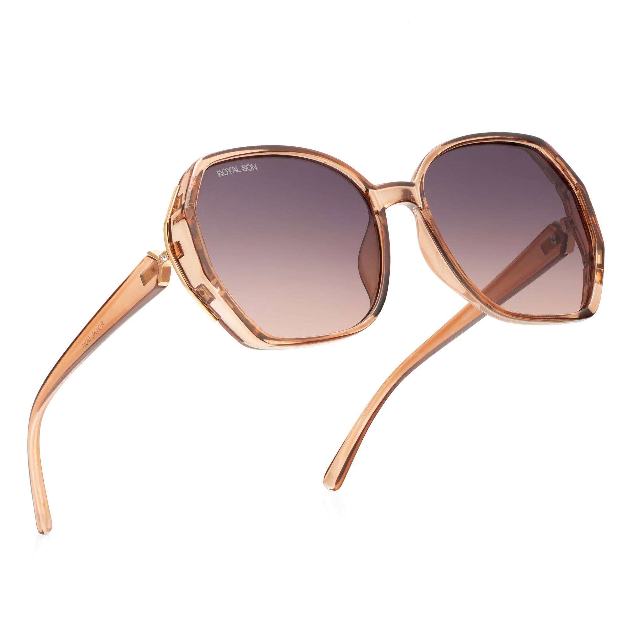 Royal Son Oversized Butterfly UV Protected Women Sunglasses - CHIWM00114-C3