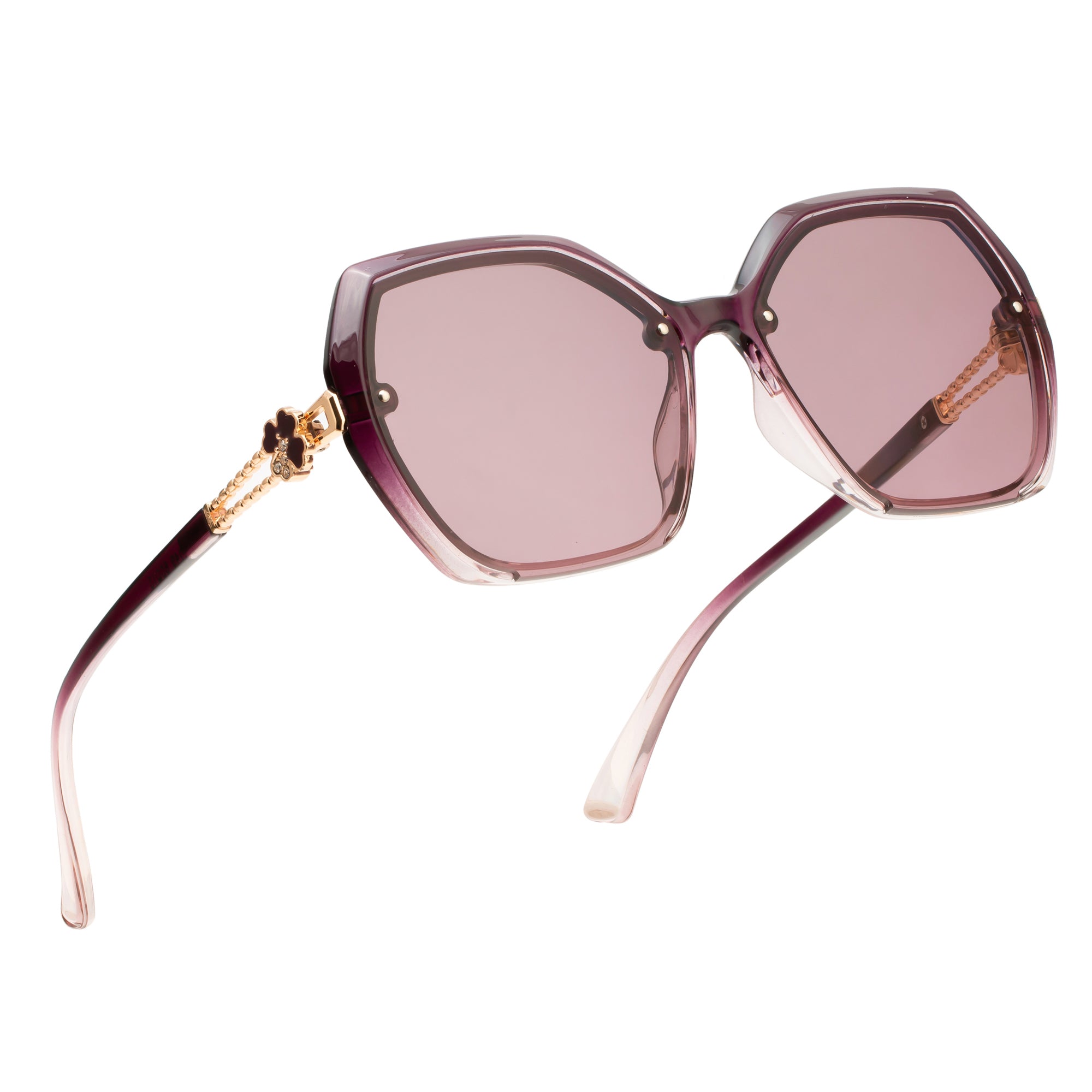 Royal Son Oversized Butterfly UV Protected Women Sunglasses - CHIWM00115-C5