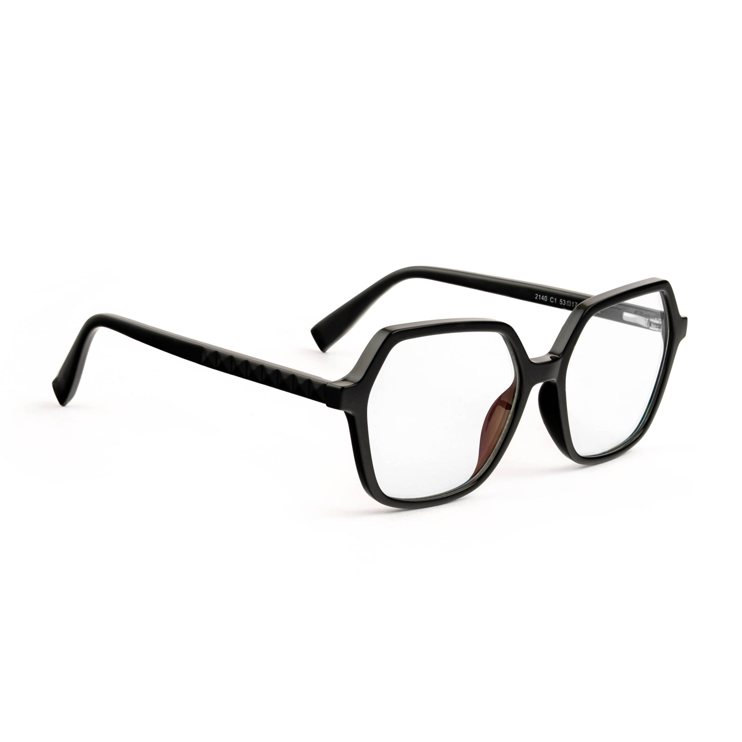 PERKEY Square Full Rim Computer Glasses for Women - OPTL0019-C1