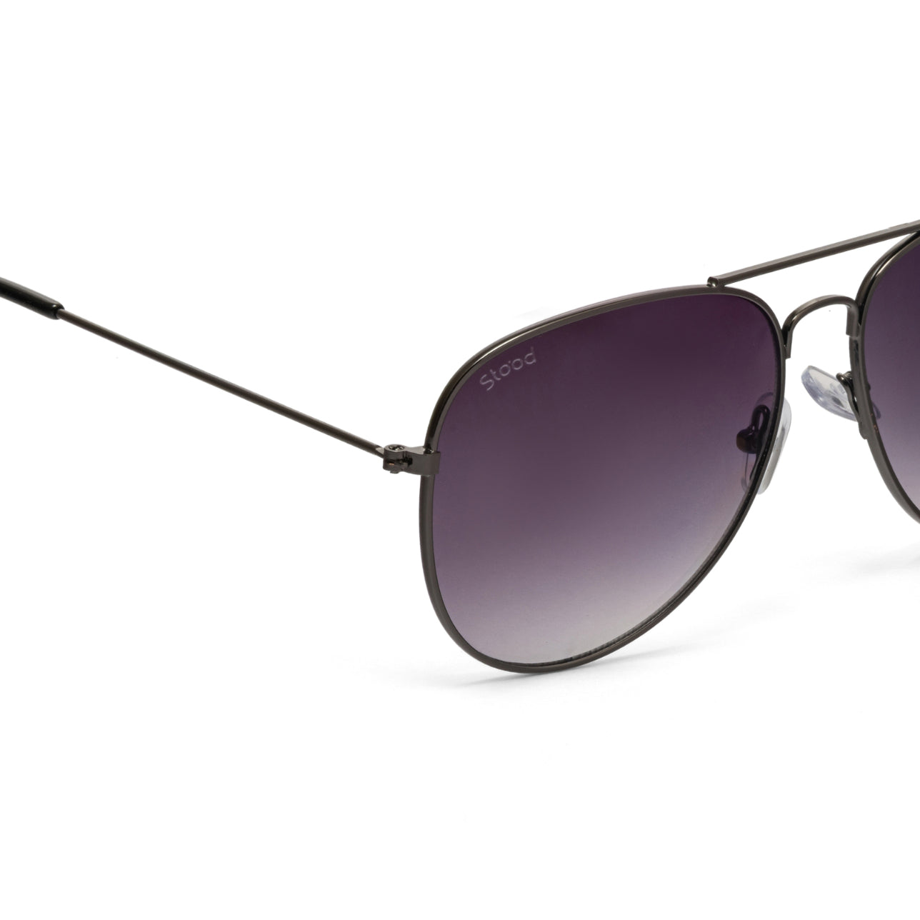 Stood Black UV Protection Sunglasses For Men & Women Stylish – SG-STD0031-C1