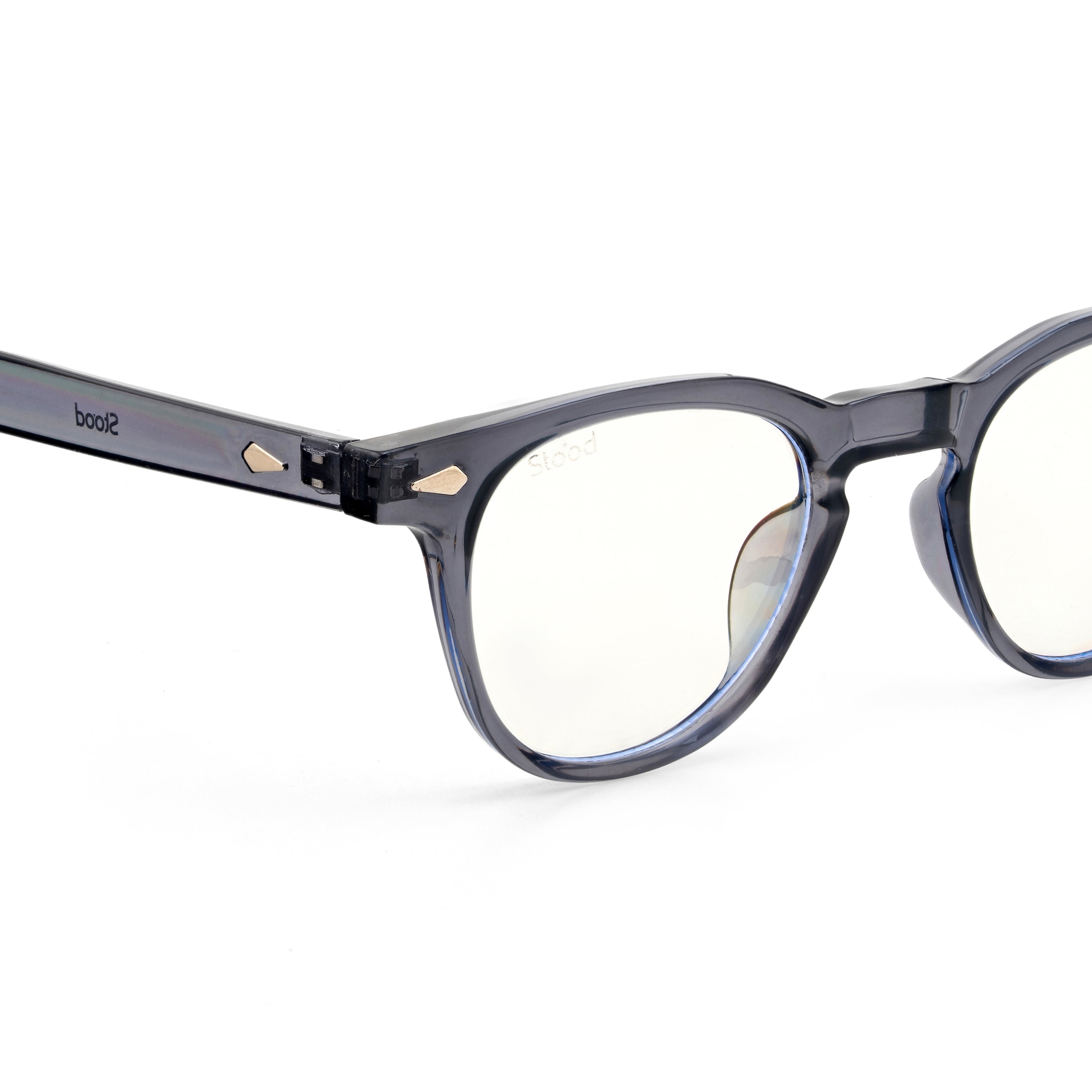 Stood Round Anti Glare Spectacles Frames For Men & Women – SF-STD0026-C2