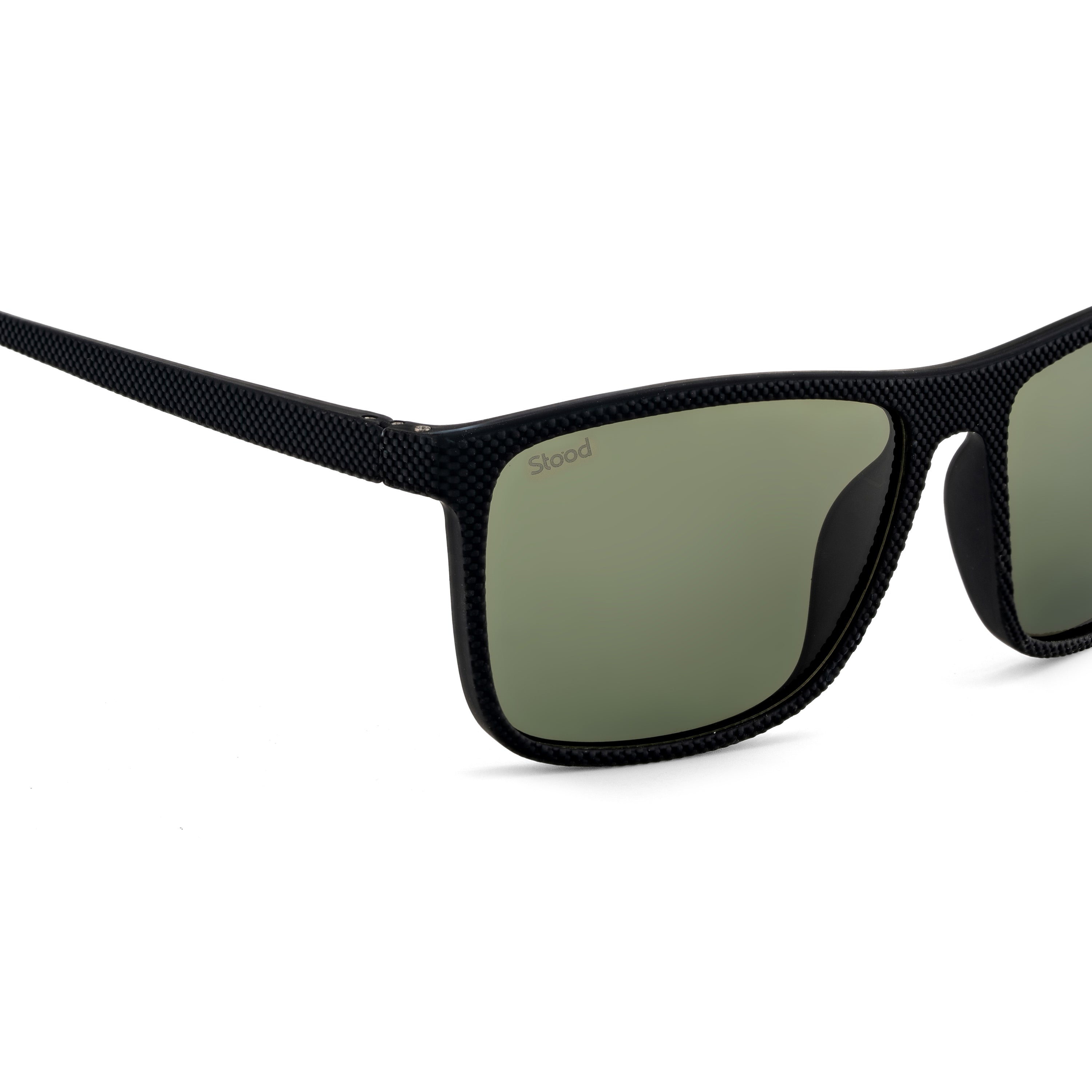 Stood Square Green Polarized UV Protection Chashma For Men & Women New Style – SG-STD0022-C2