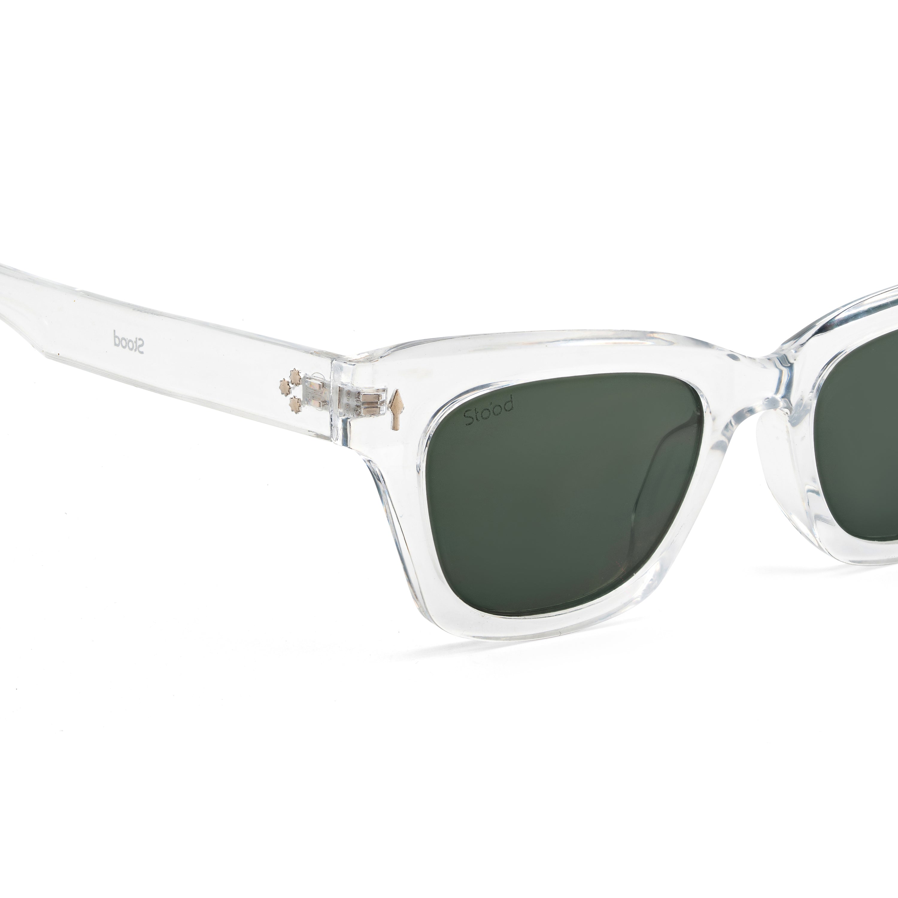 Stood Cat Eye Square Green UV Protection Goggles For Men & Women Sunglasses – SG-STD0027-C3