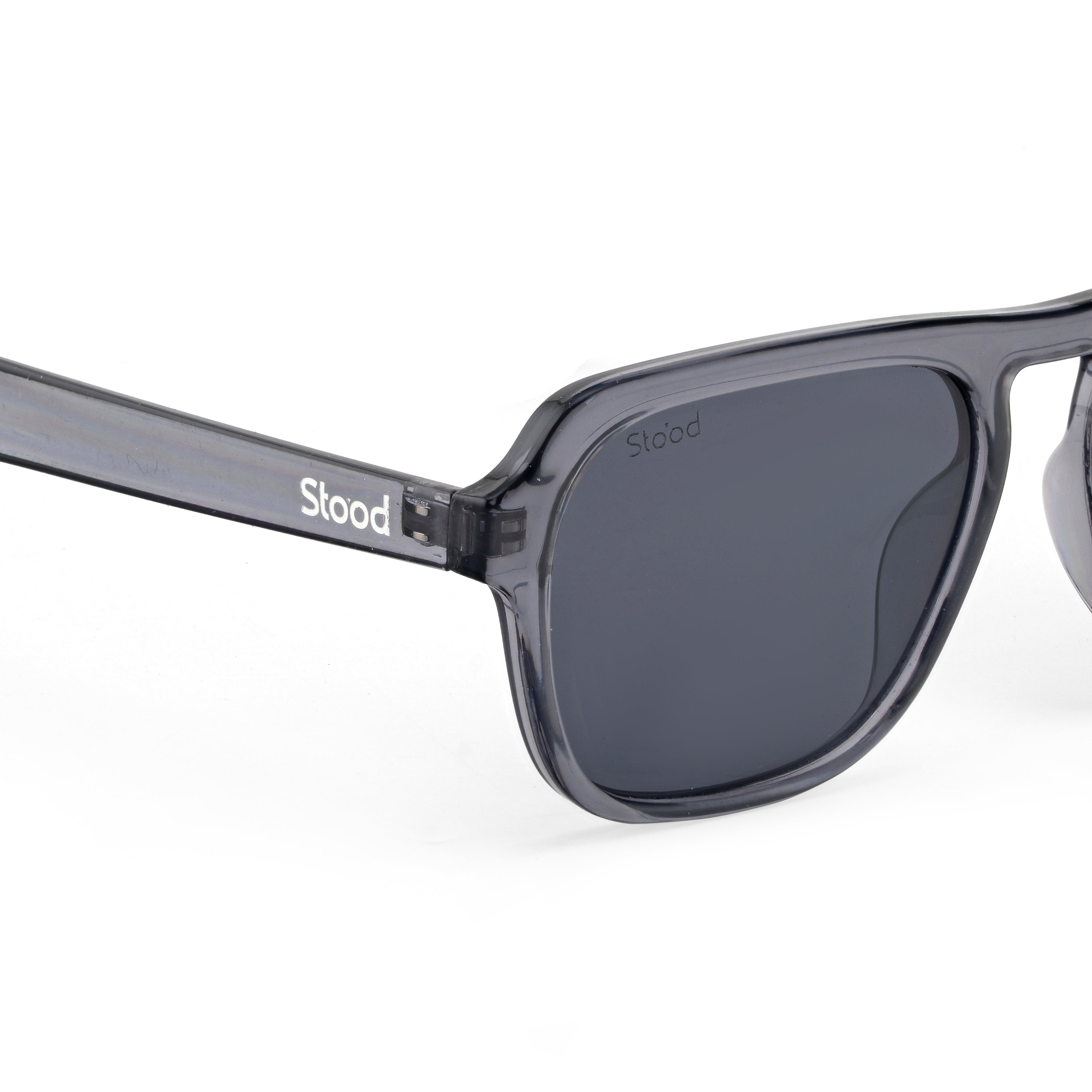 Stood Retro Square Black UV Protection Chashma For Men & Women New Style – SG-STD0024-C2