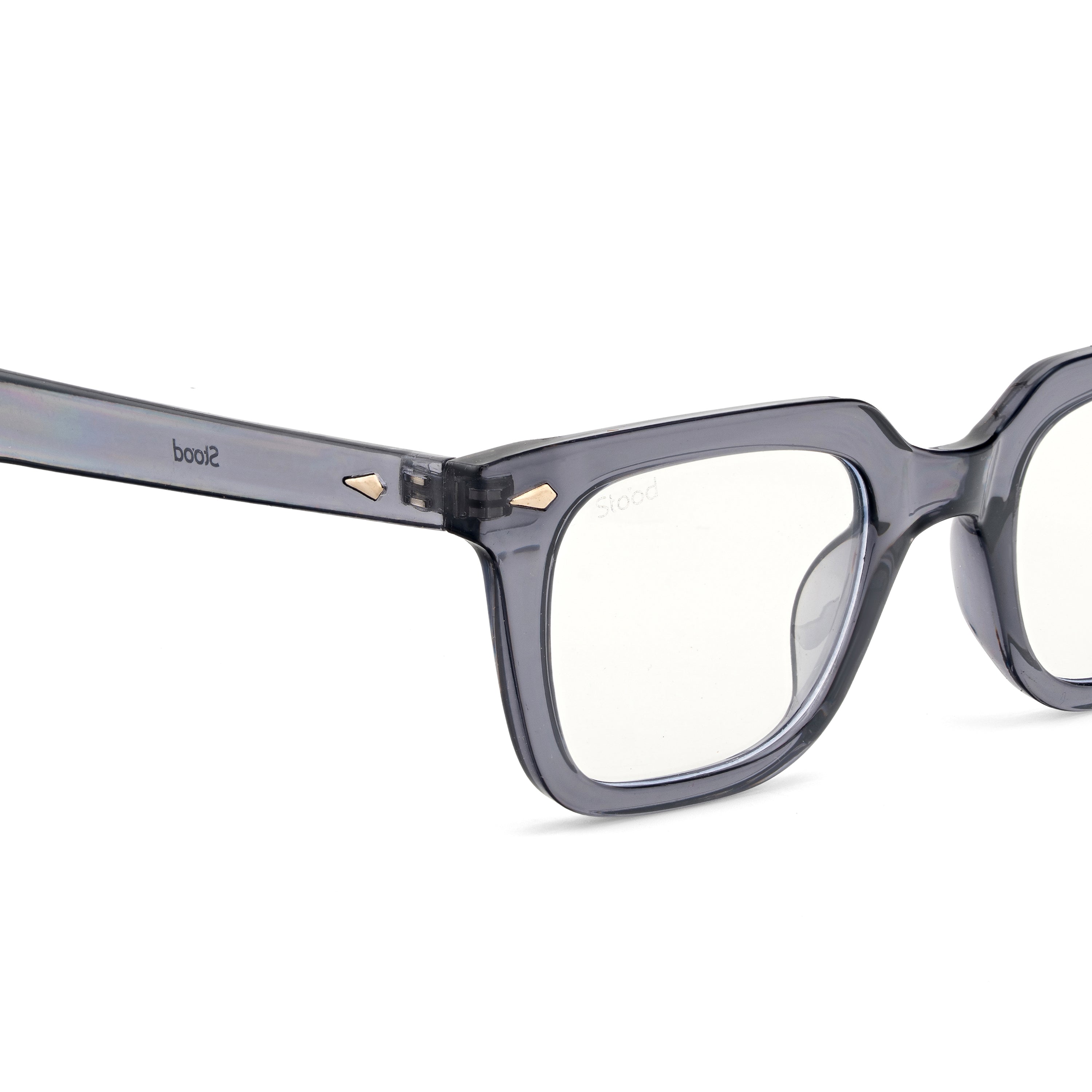 Stood Square Anti Glare Spectacles Frames For Men & Women – SF-STD0013-C2