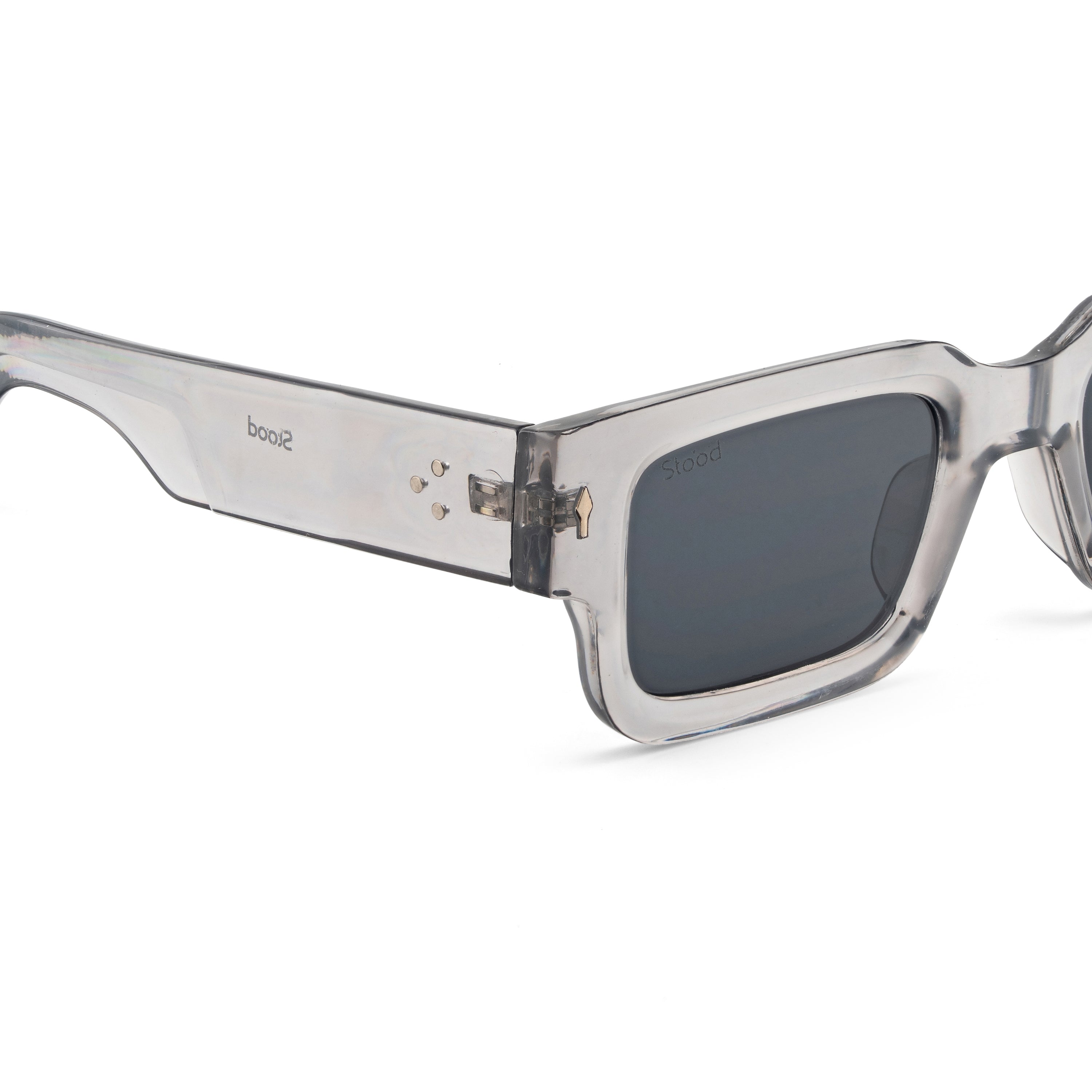 Stood Narrow Square Black UV Protection Chashma For Men & Women New Style – SG-STD0014-C2