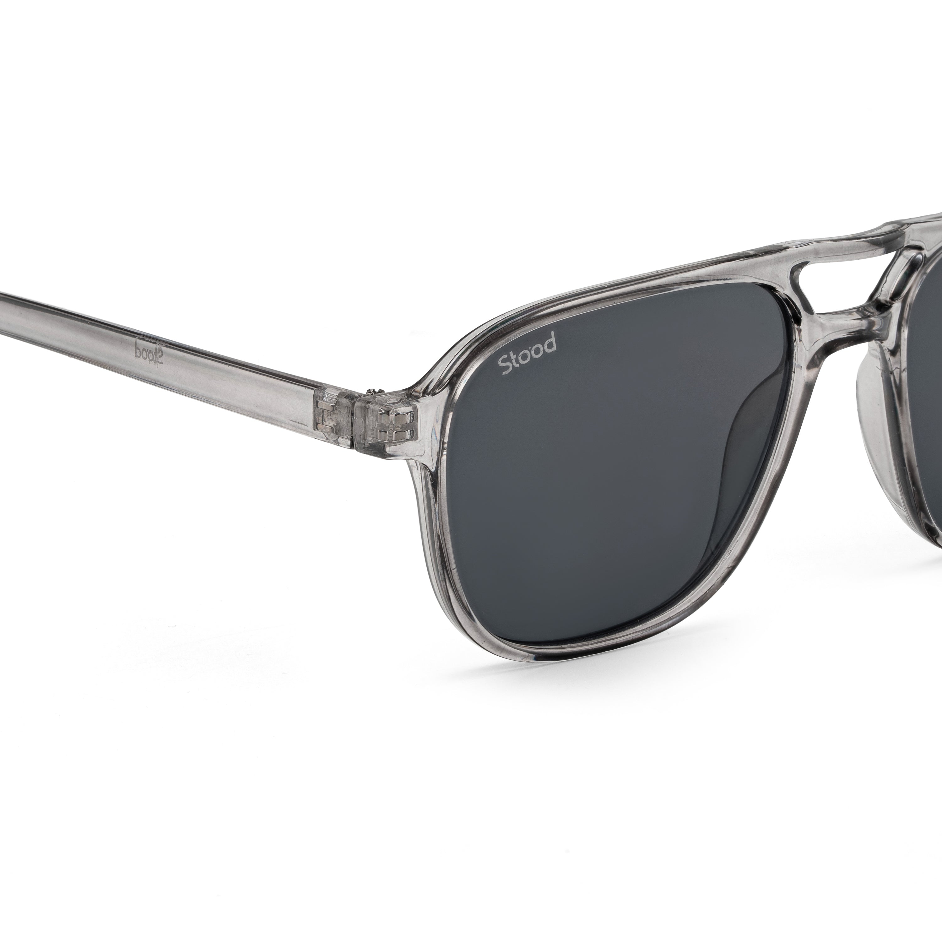 Stood Retro Square Black UV Protection Chashma For Men & Women New Style – SG-STD0017-C2