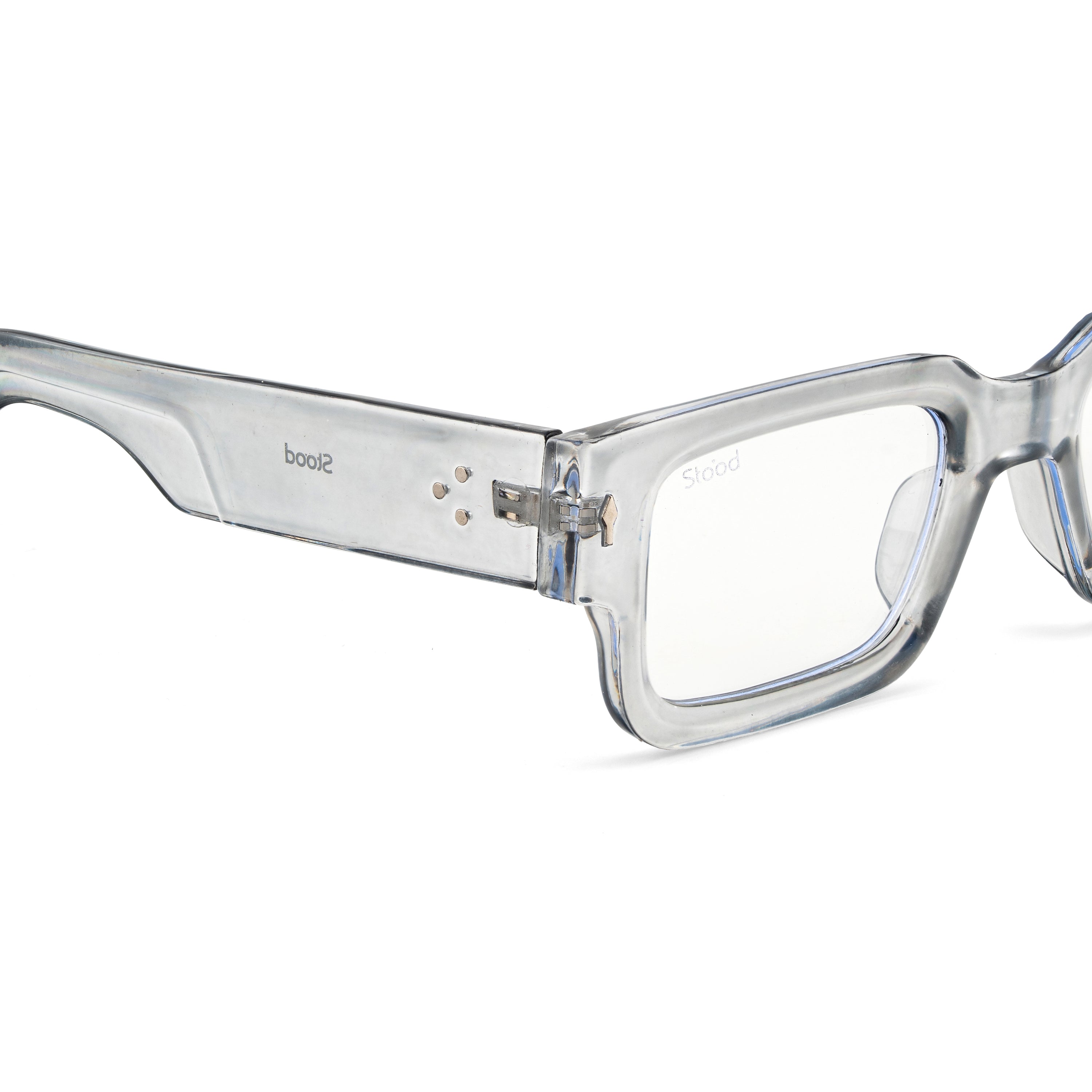 Stood Square Anti Glare Spectacles Frames For Men & Women – SF-STD0014-C2