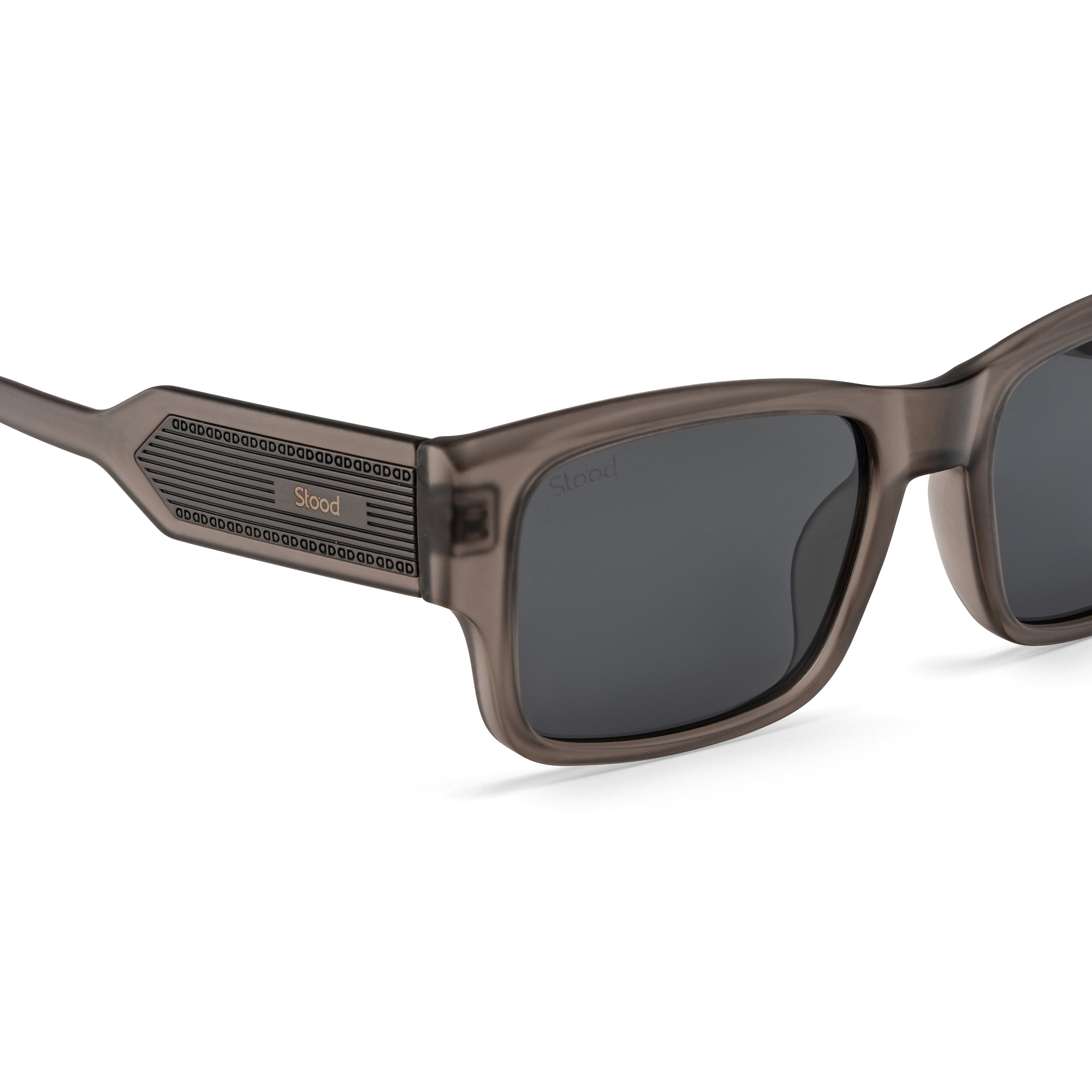Stood Square Black Polarized UV Protection Chashma For Men & Women New Style – SG-STD0029-C2