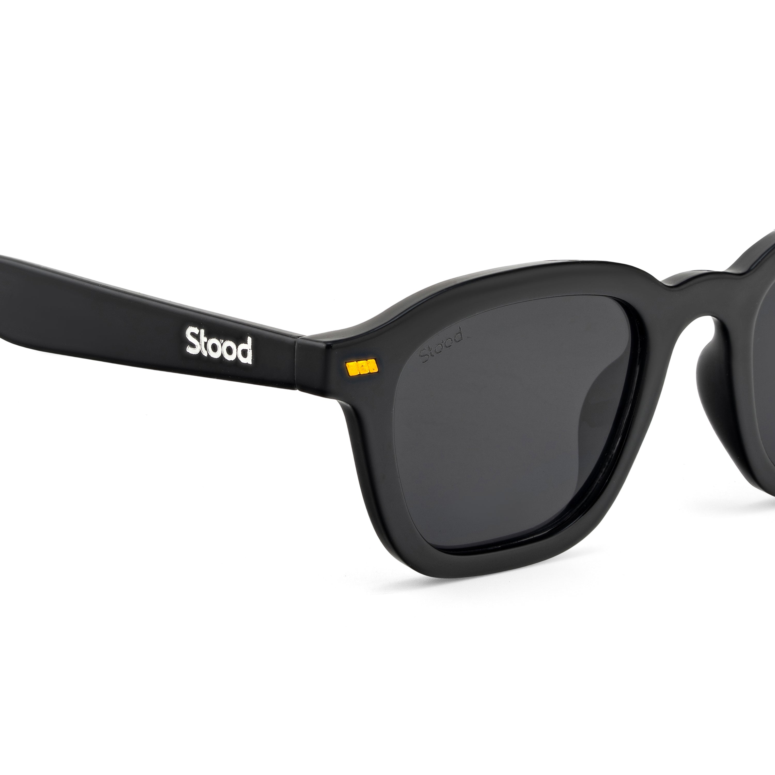 Stood Square Black UV Protection Sunglasses For Men & Women Stylish – SG-STD0016-C1